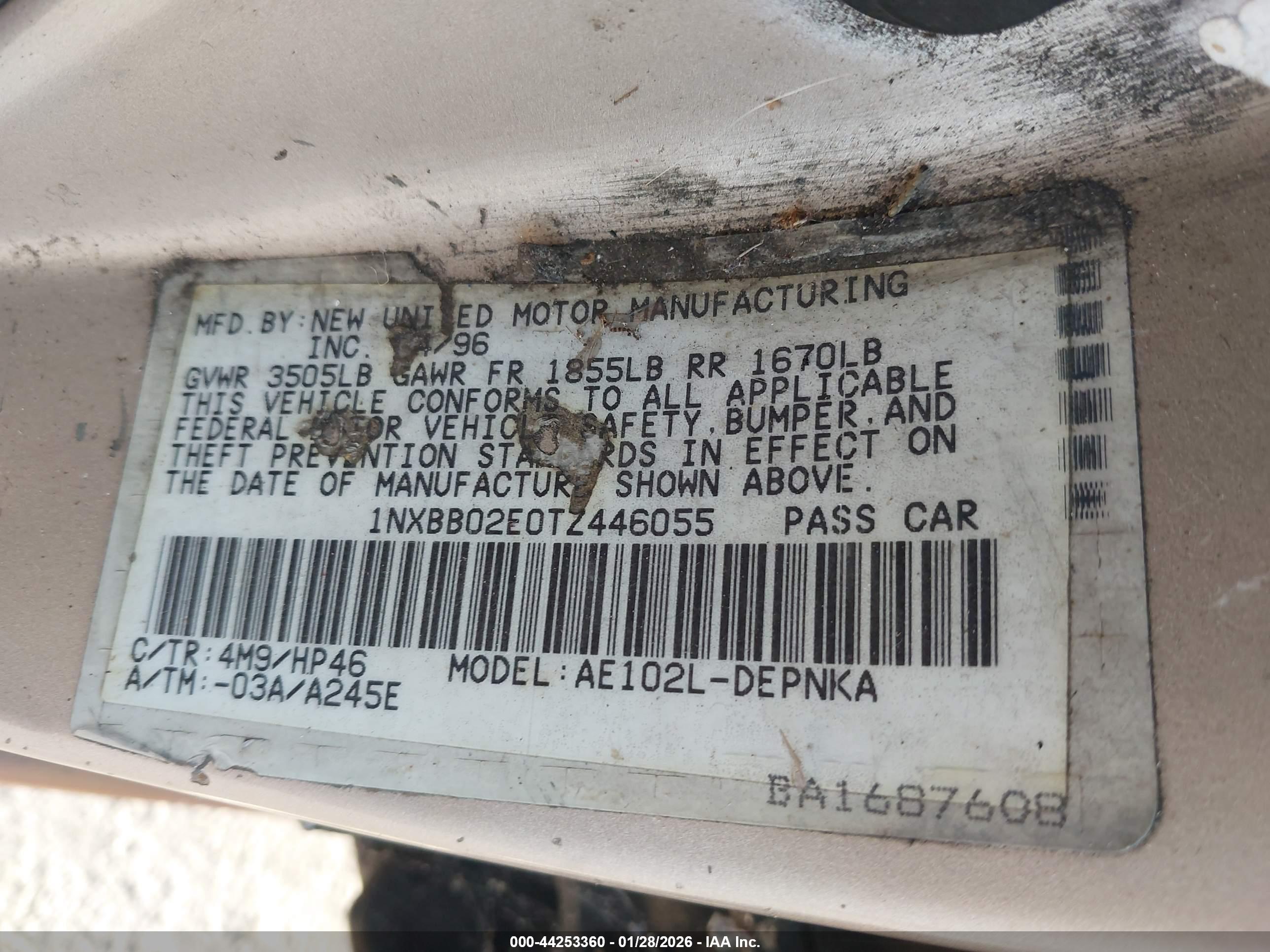 TOYOTA COROLLA image 9