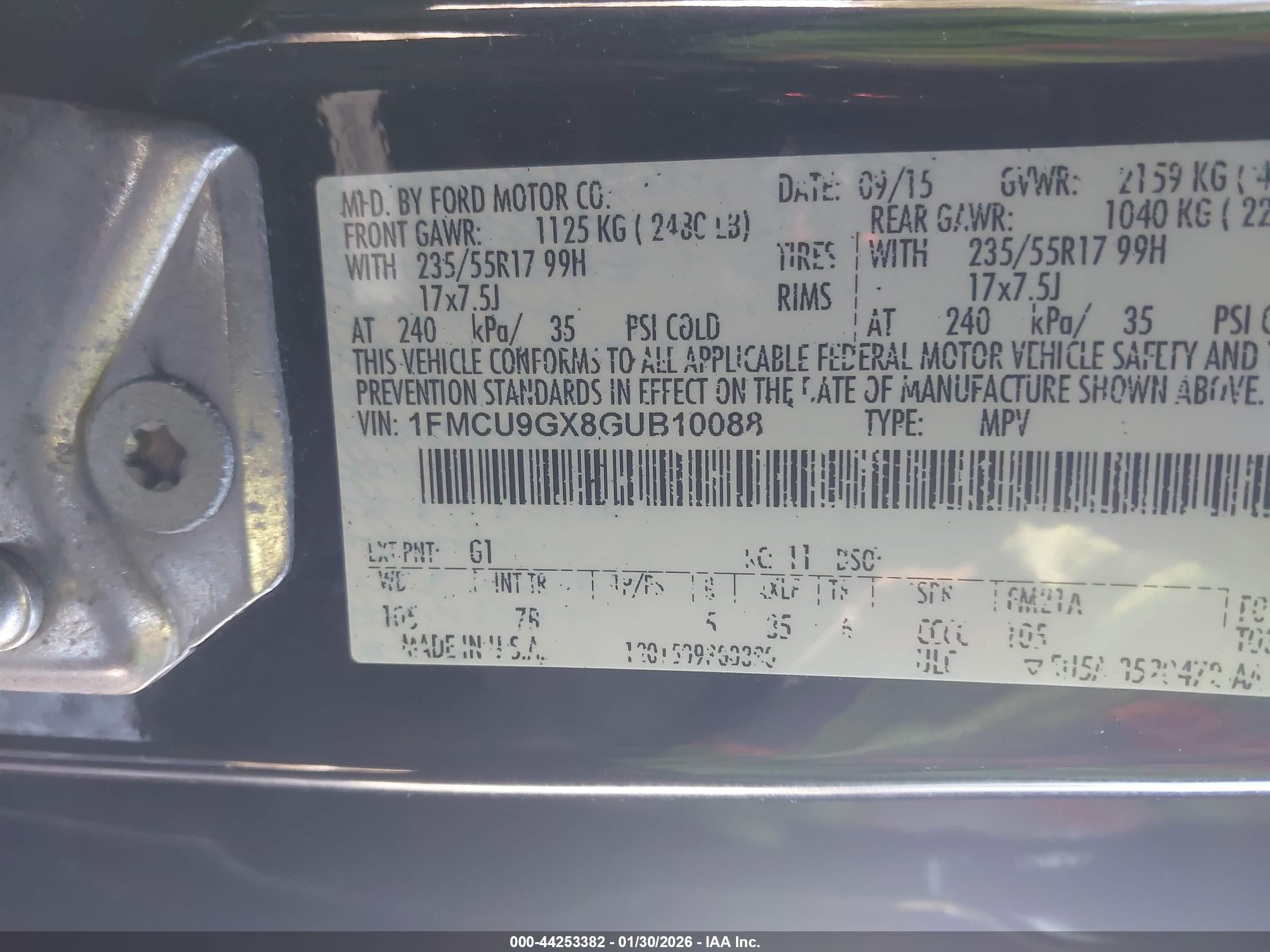 FORD ESCAPE image 9