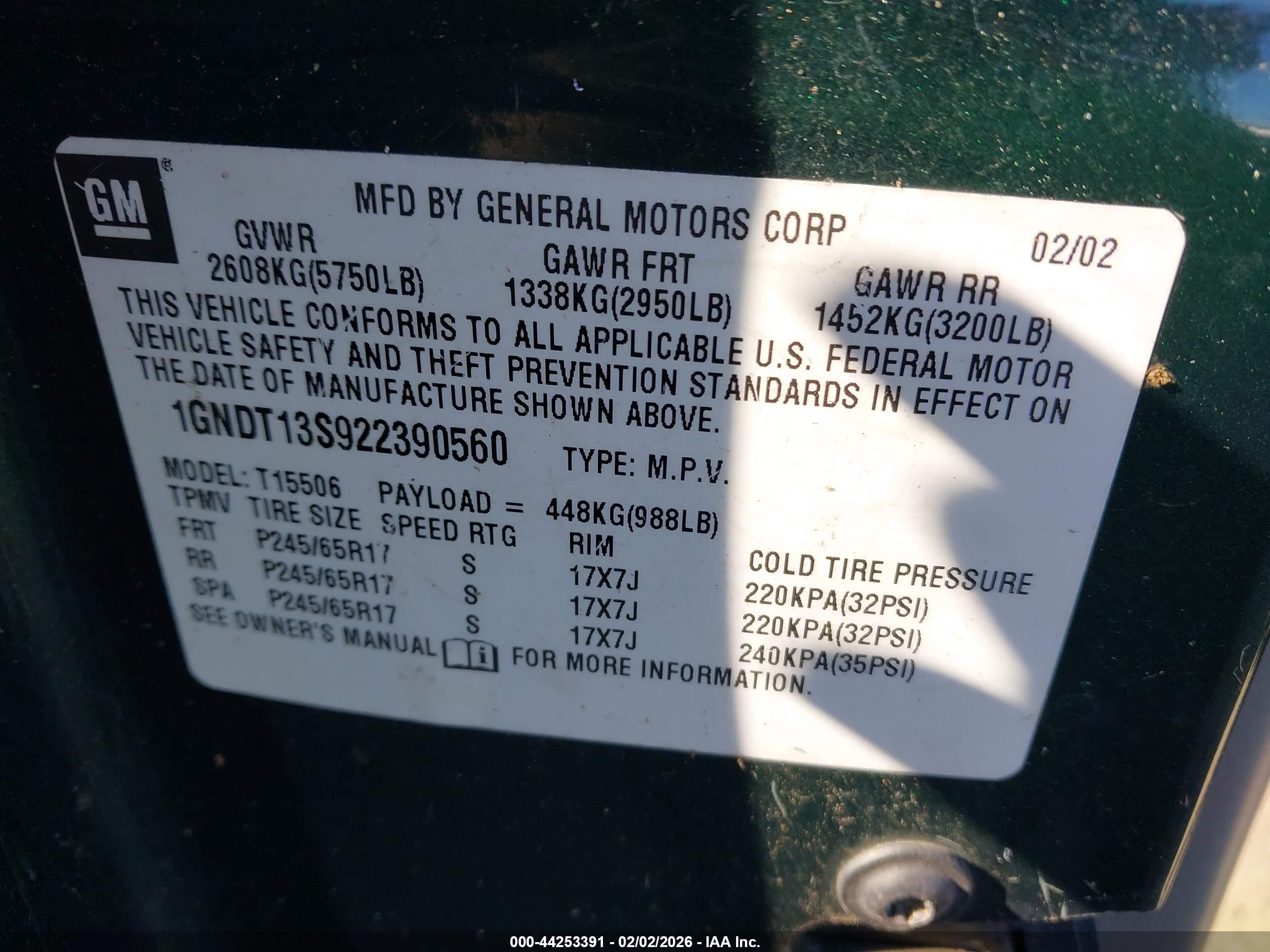 CHEVROLET TRAILBLAZER image 9