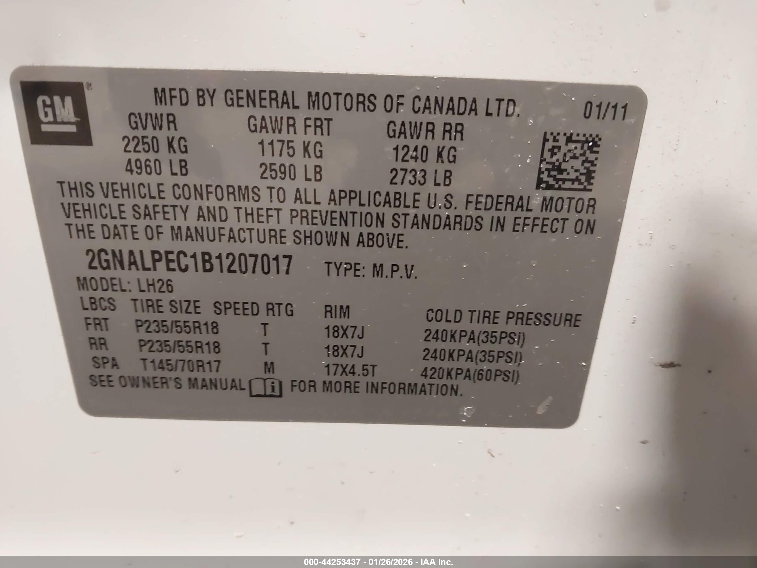 CHEVROLET EQUINOX image 9