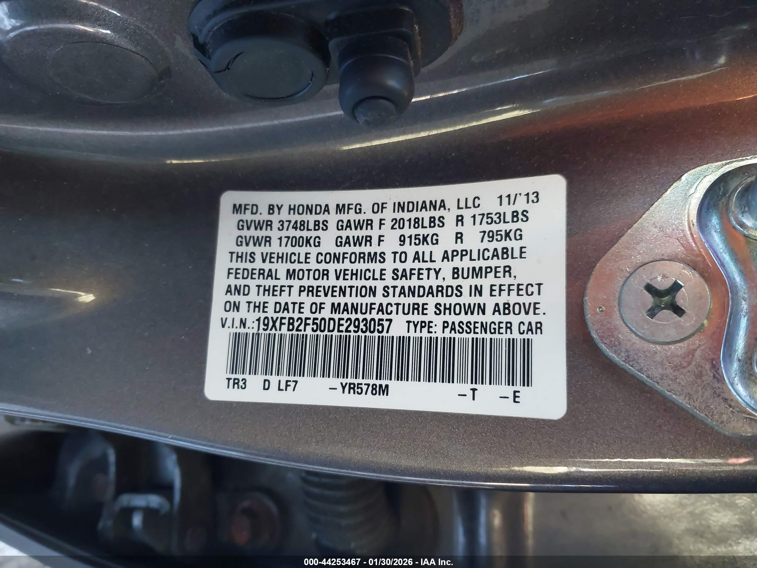 HONDA CIVIC image 9