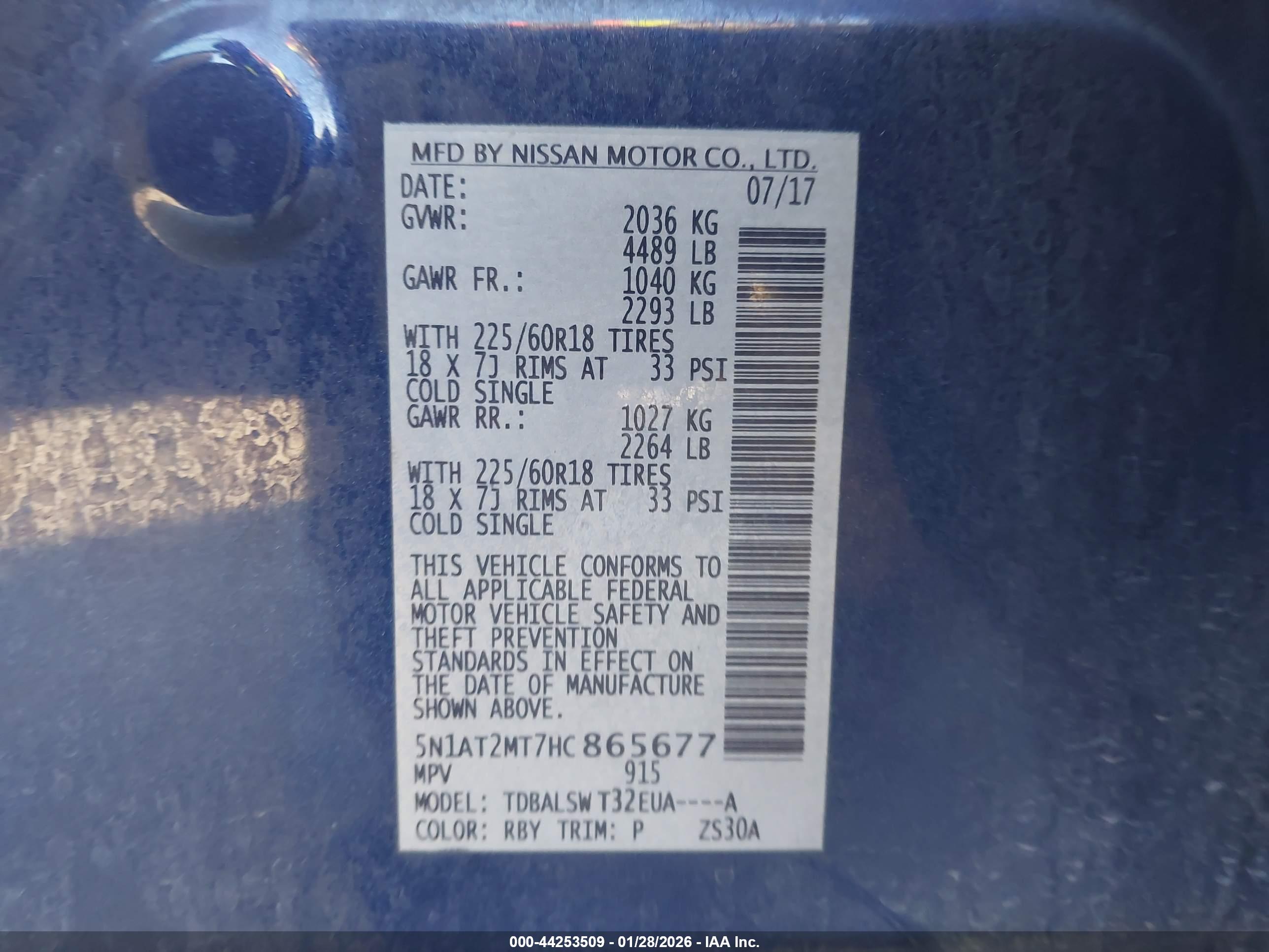 NISSAN ROGUE image 9