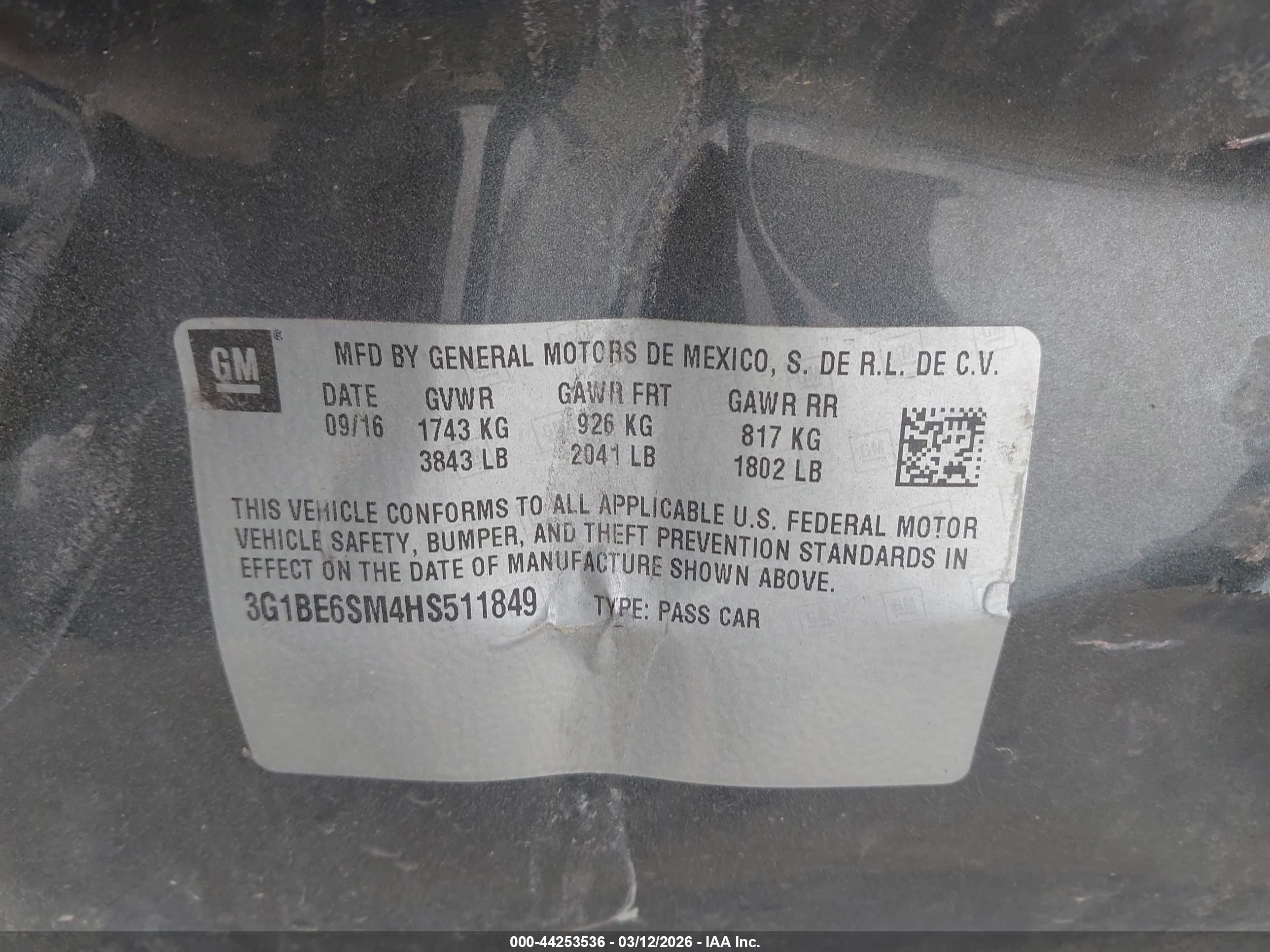 CHEVROLET CRUZE image 9