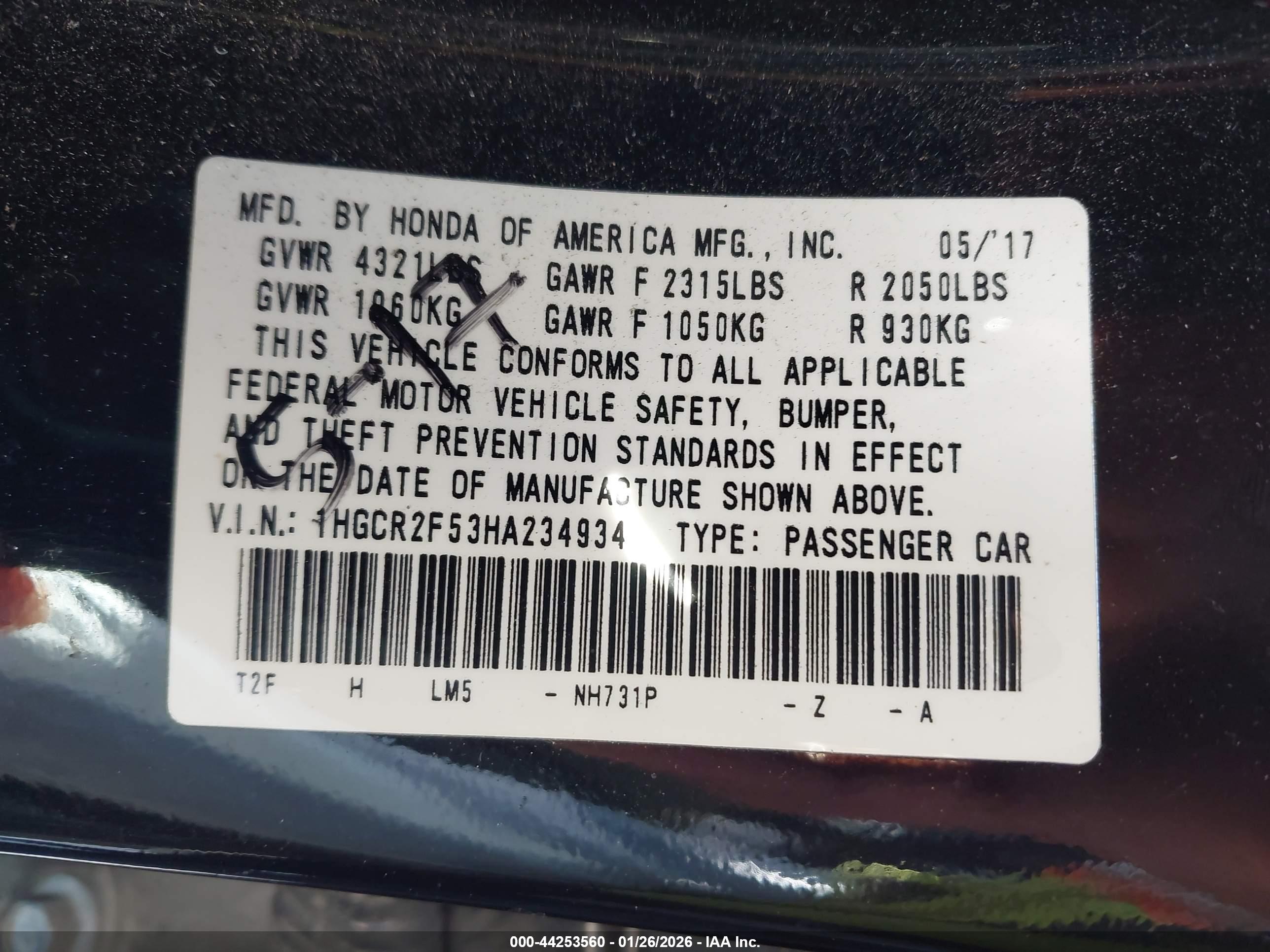 HONDA ACCORD image 9