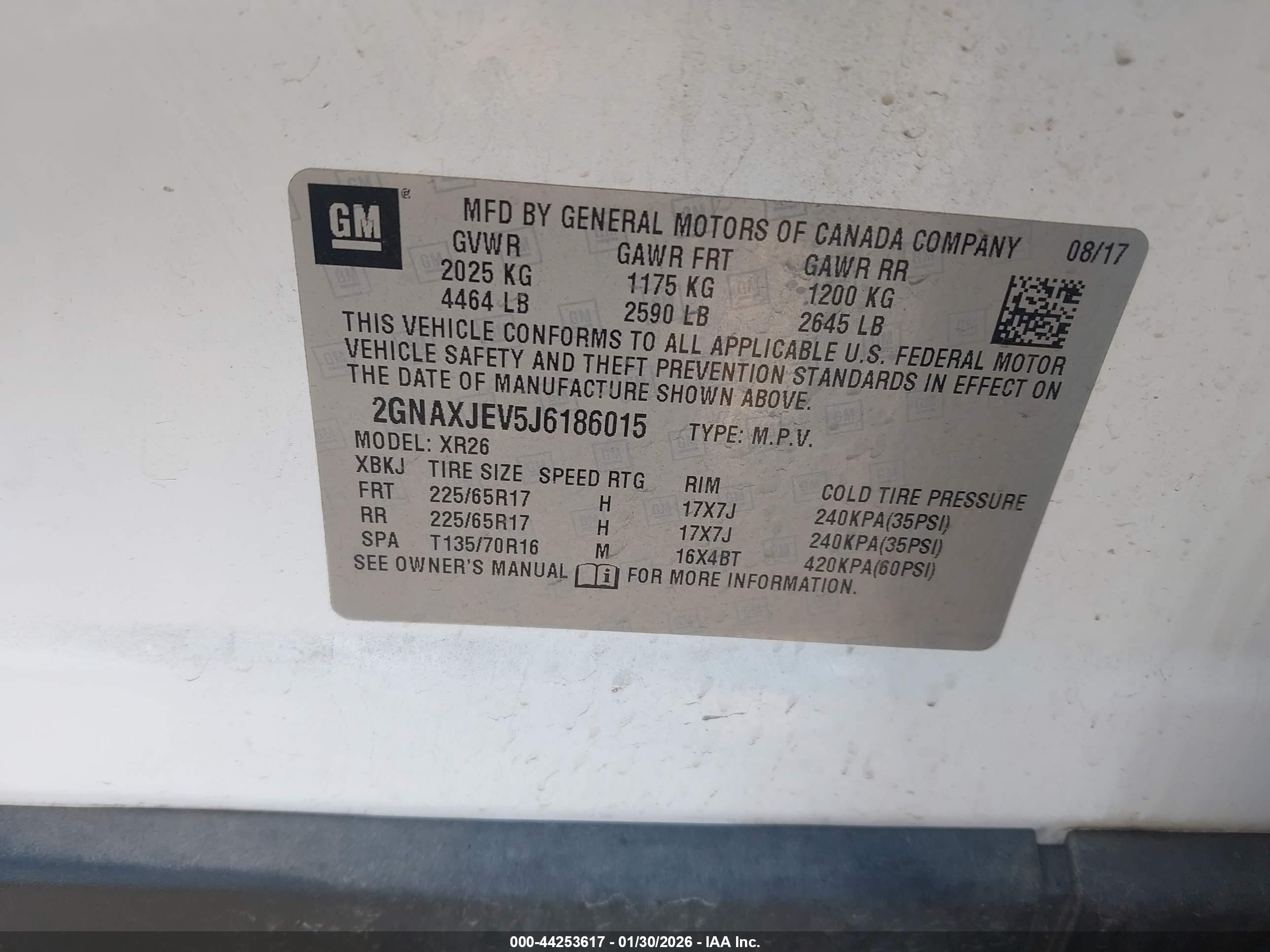 CHEVROLET EQUINOX image 9