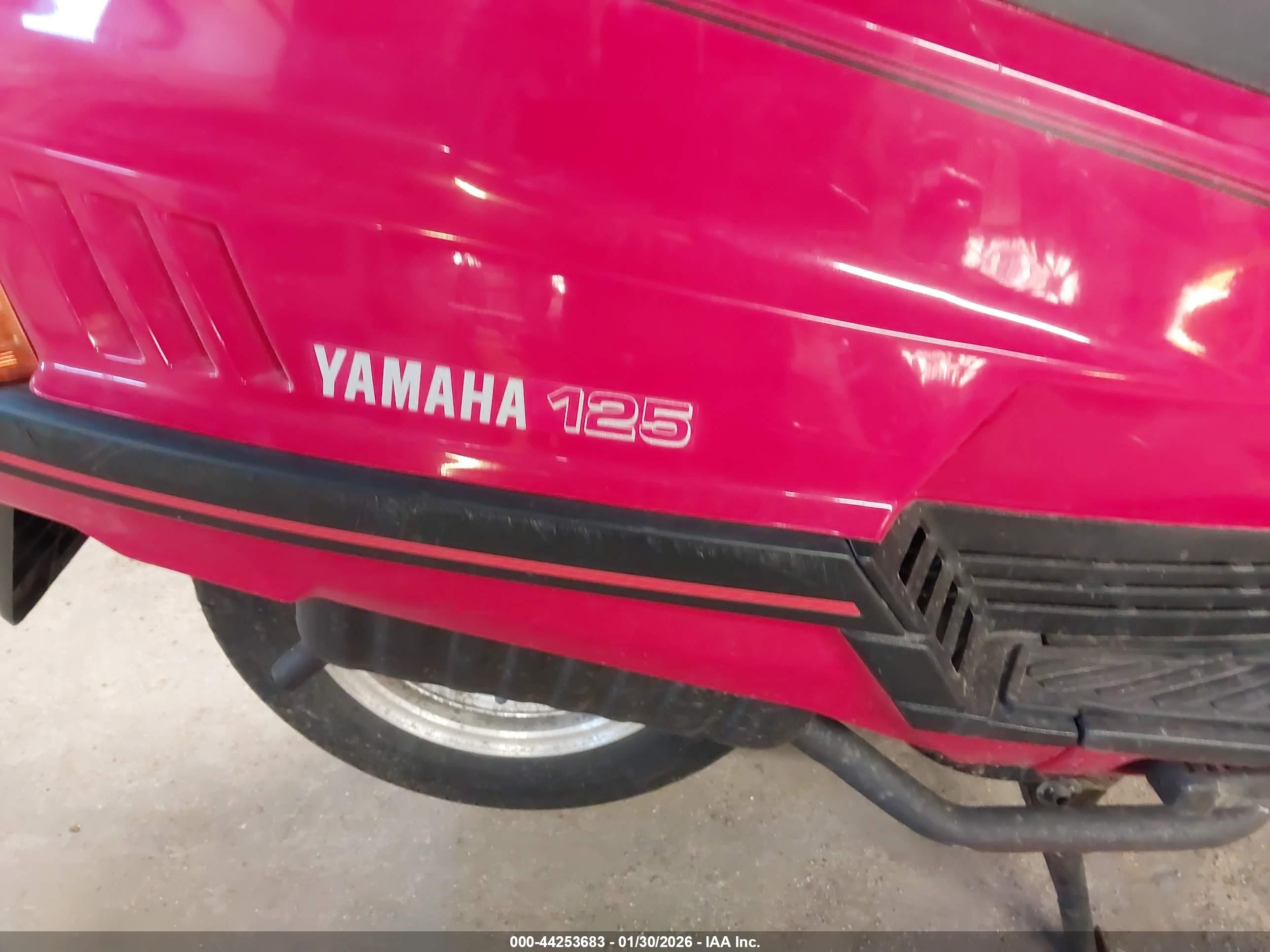YAMAHA XC125 image 8