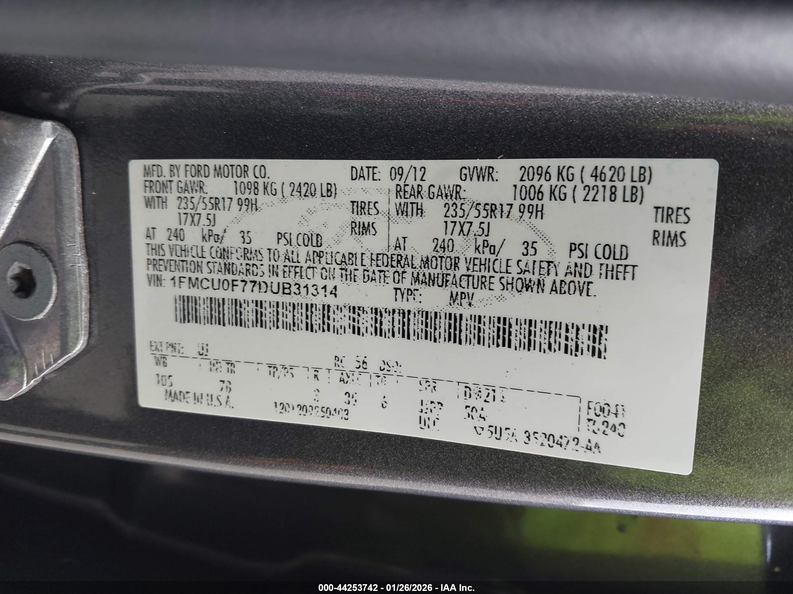 FORD ESCAPE image 9