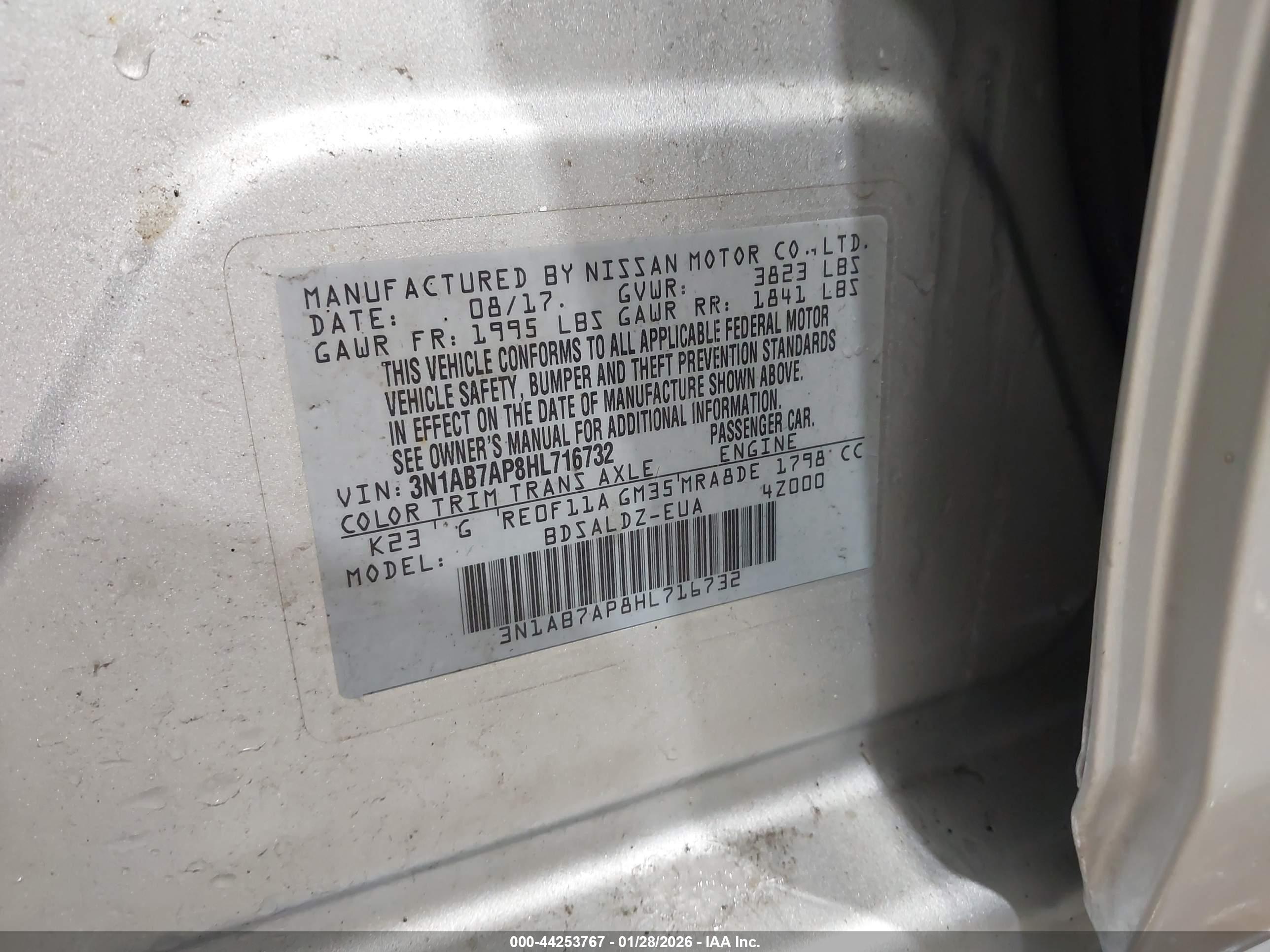 NISSAN SENTRA image 9
