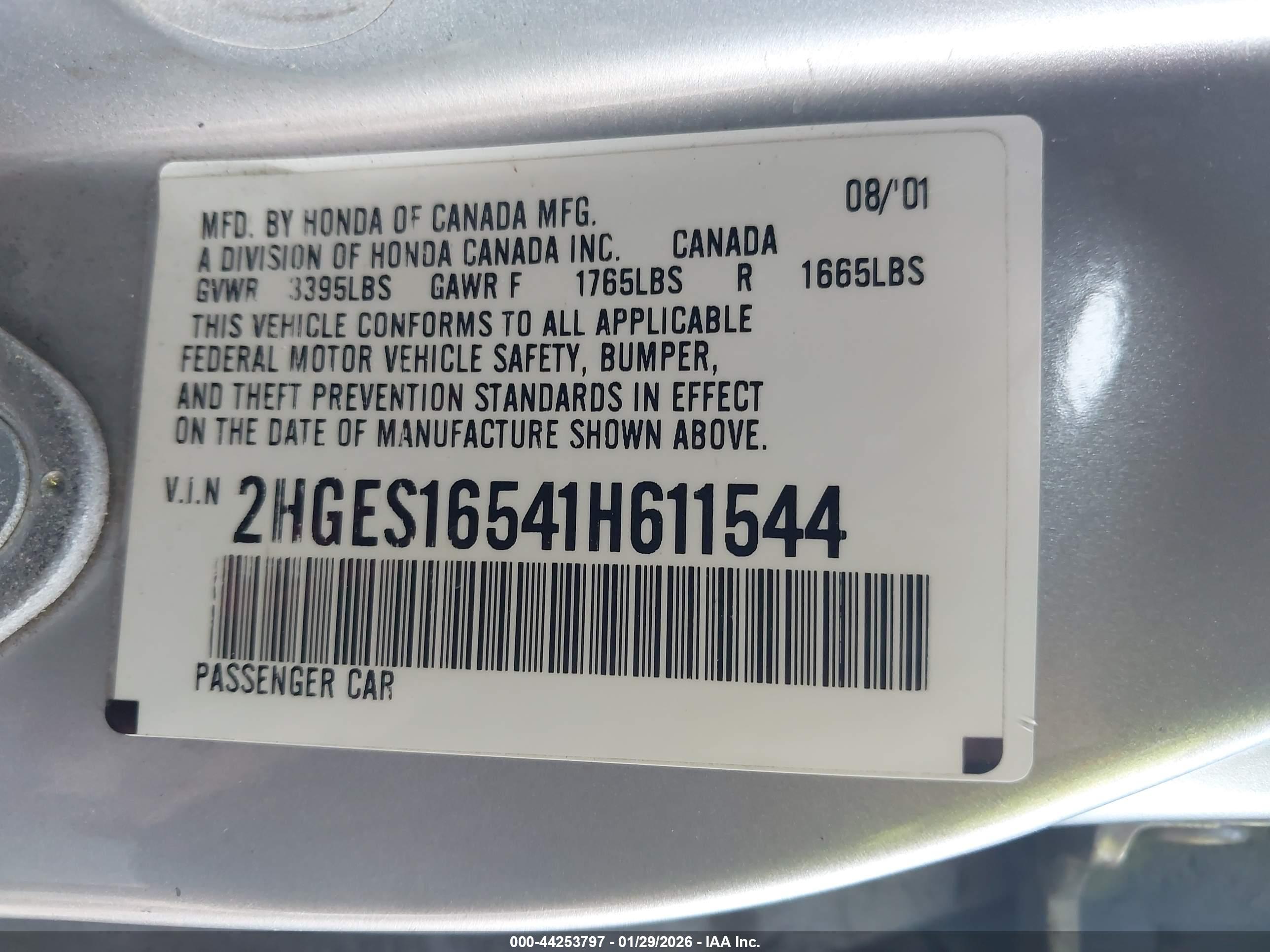HONDA CIVIC image 9