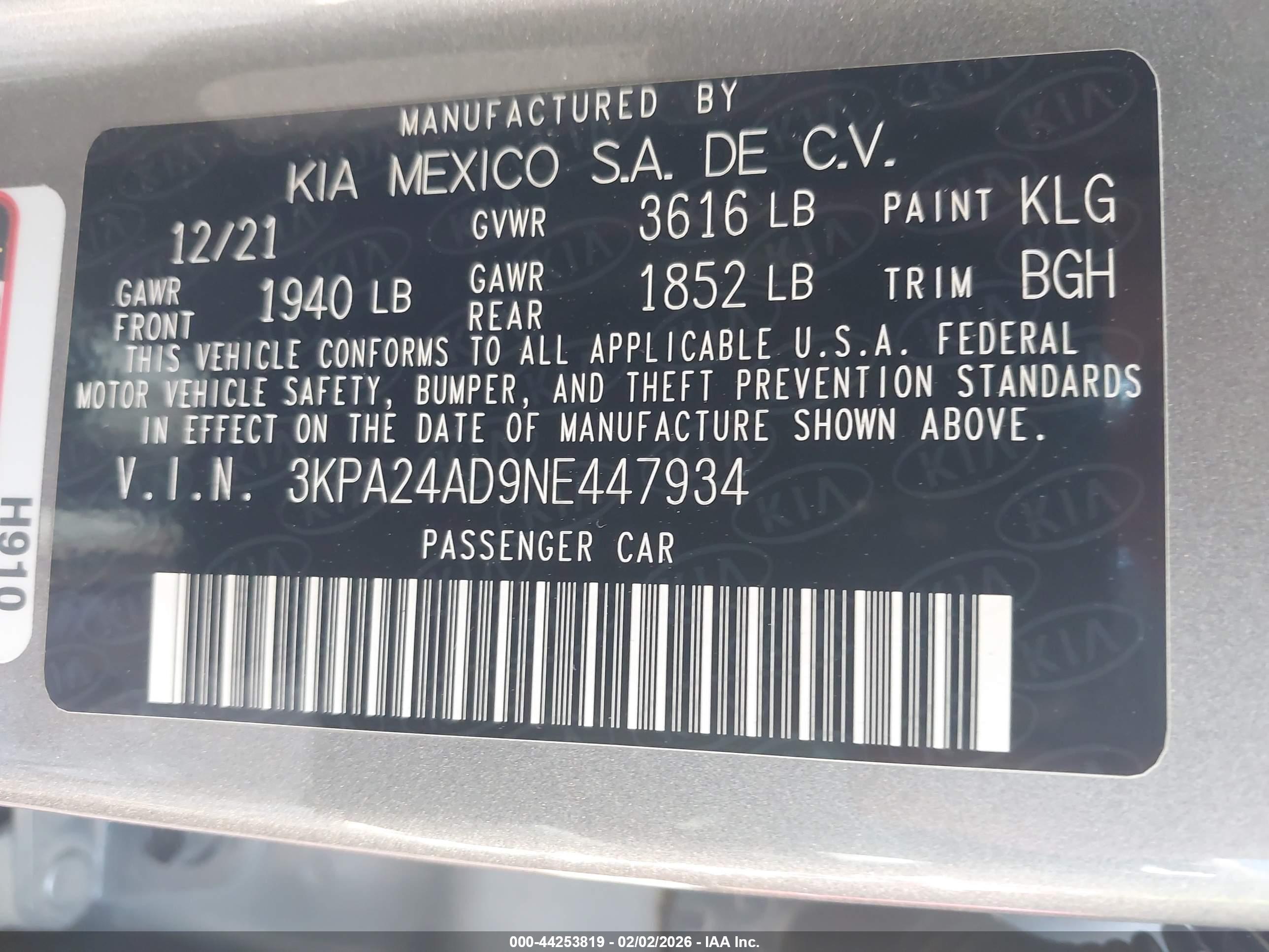KIA RIO image 9