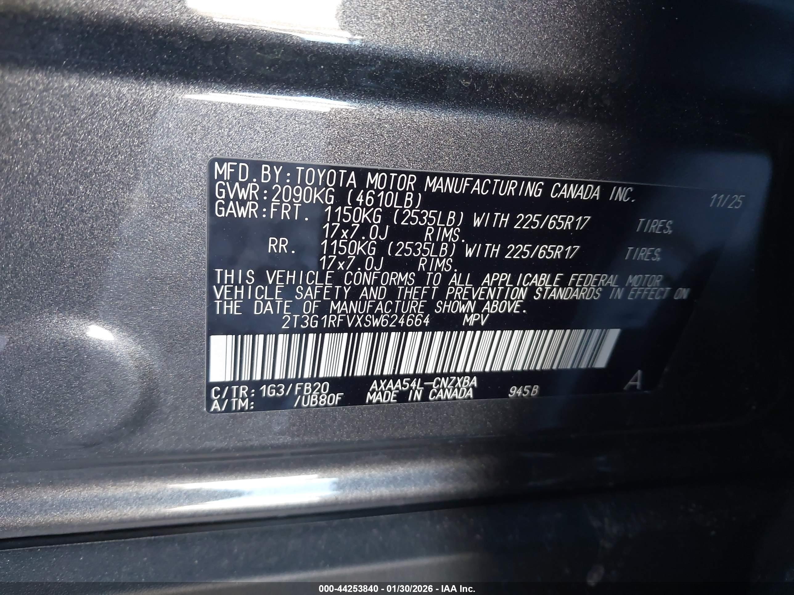 TOYOTA RAV4 image 9