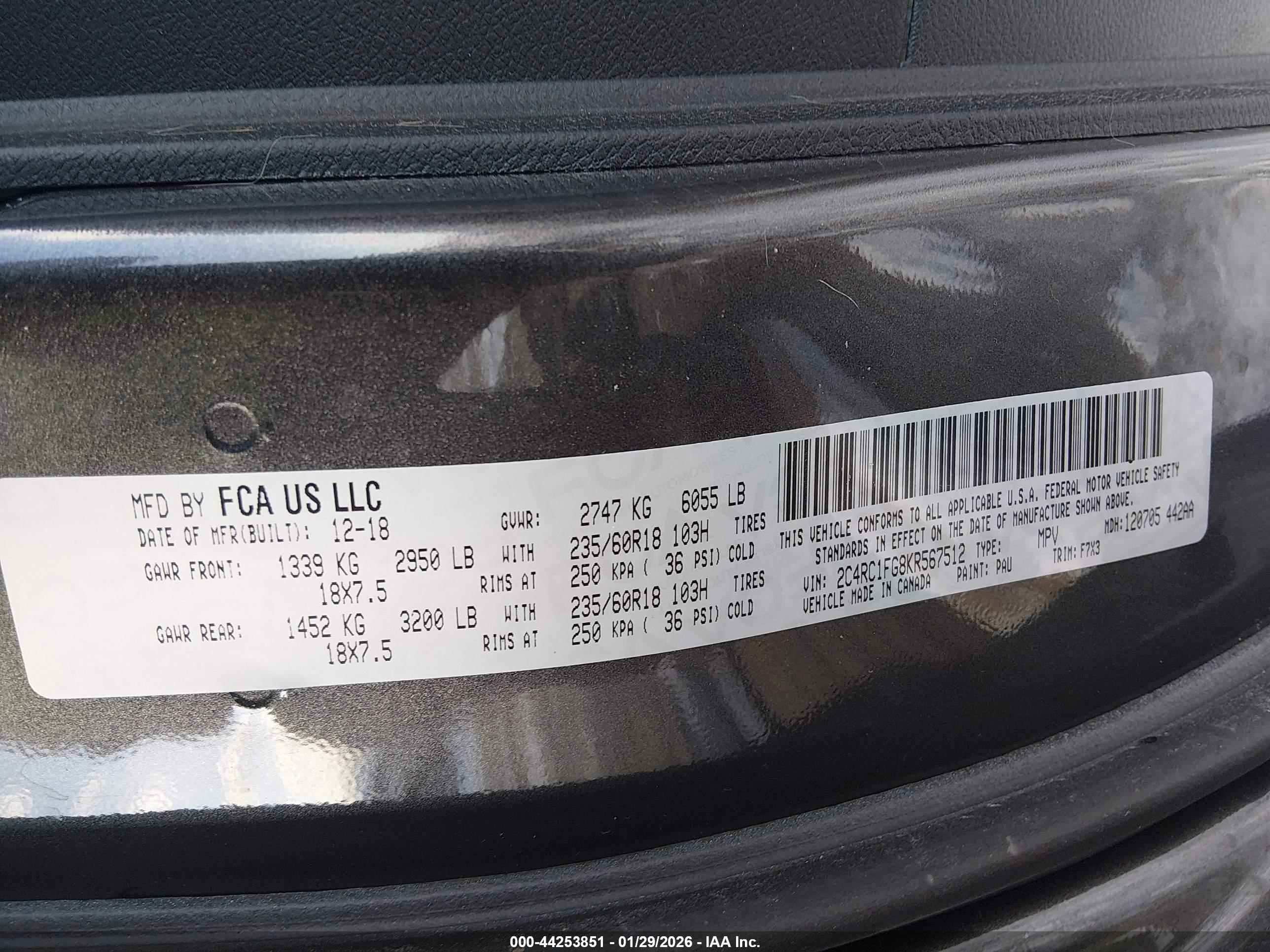 CHRYSLER PACIFICA image 9