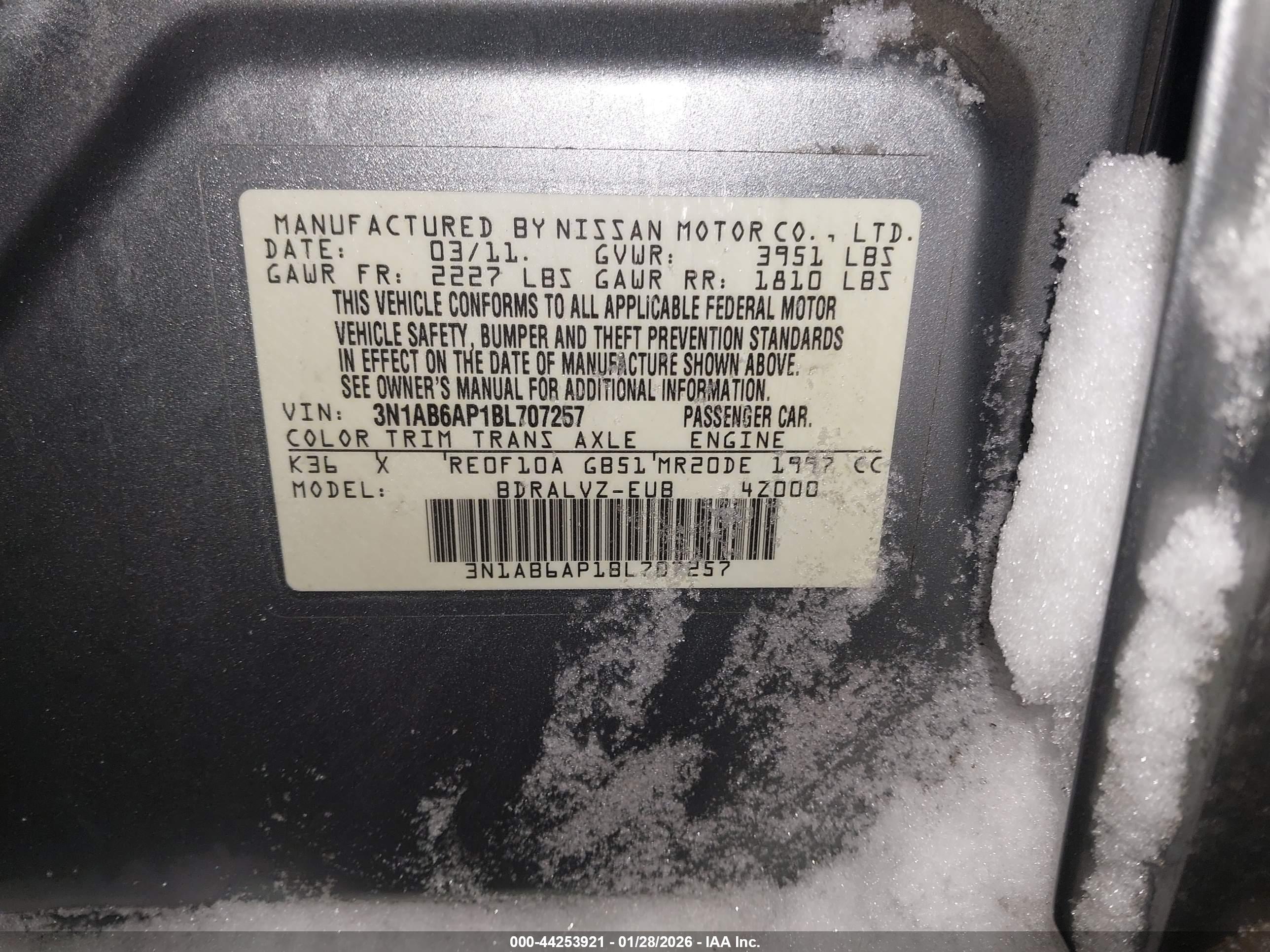 NISSAN SENTRA image 9