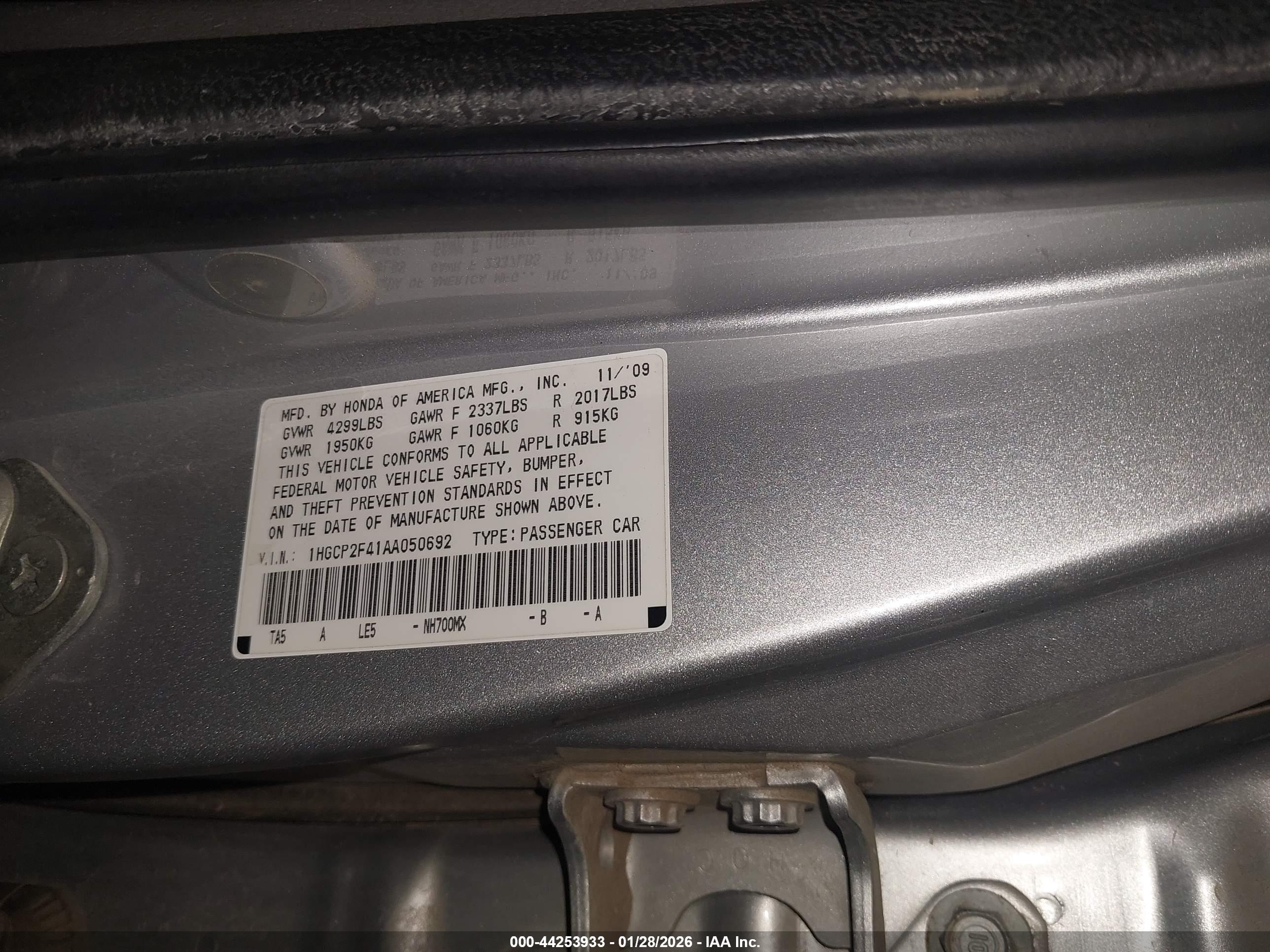 HONDA ACCORD image 9