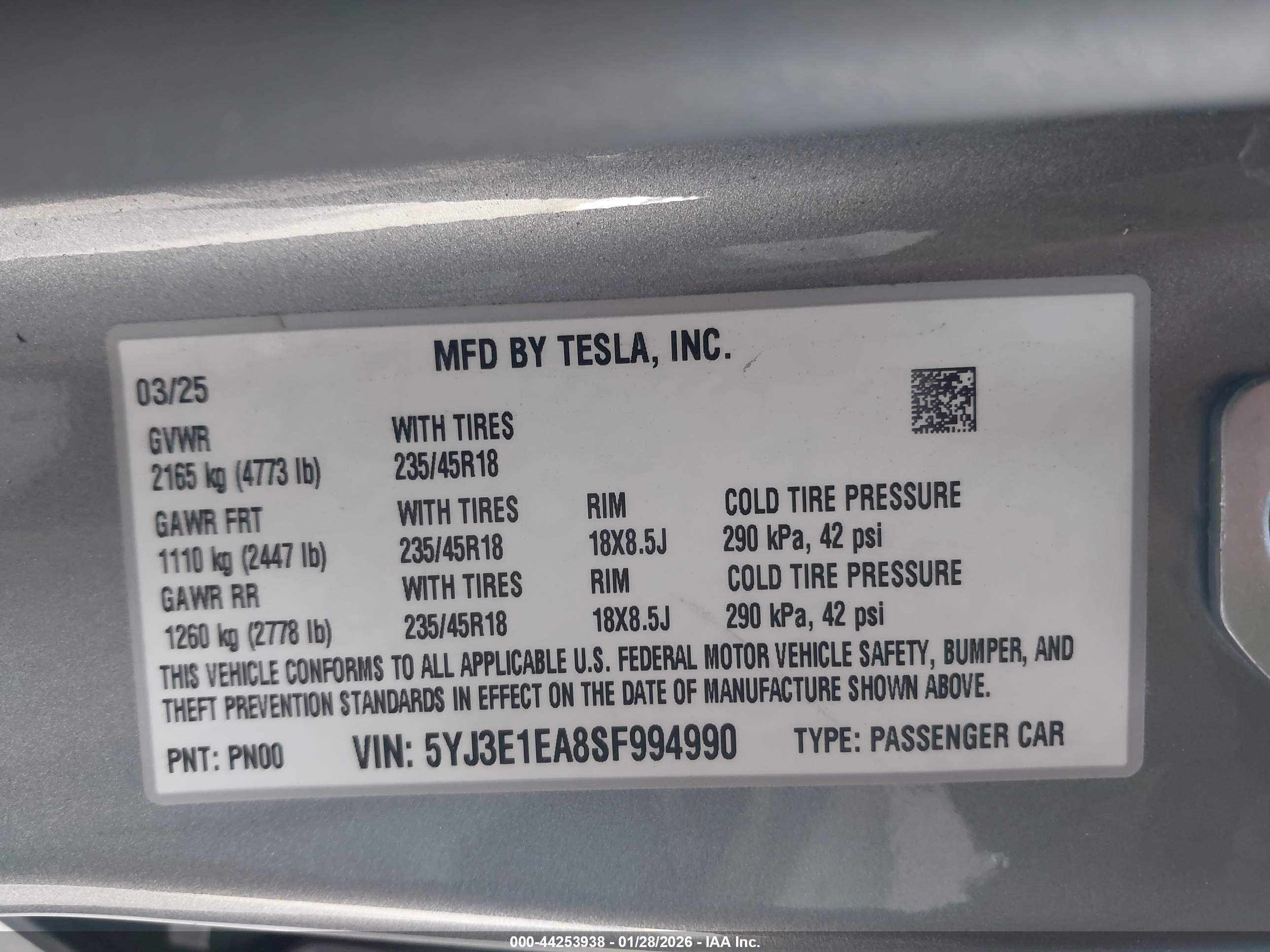 TESLA MODEL image 9