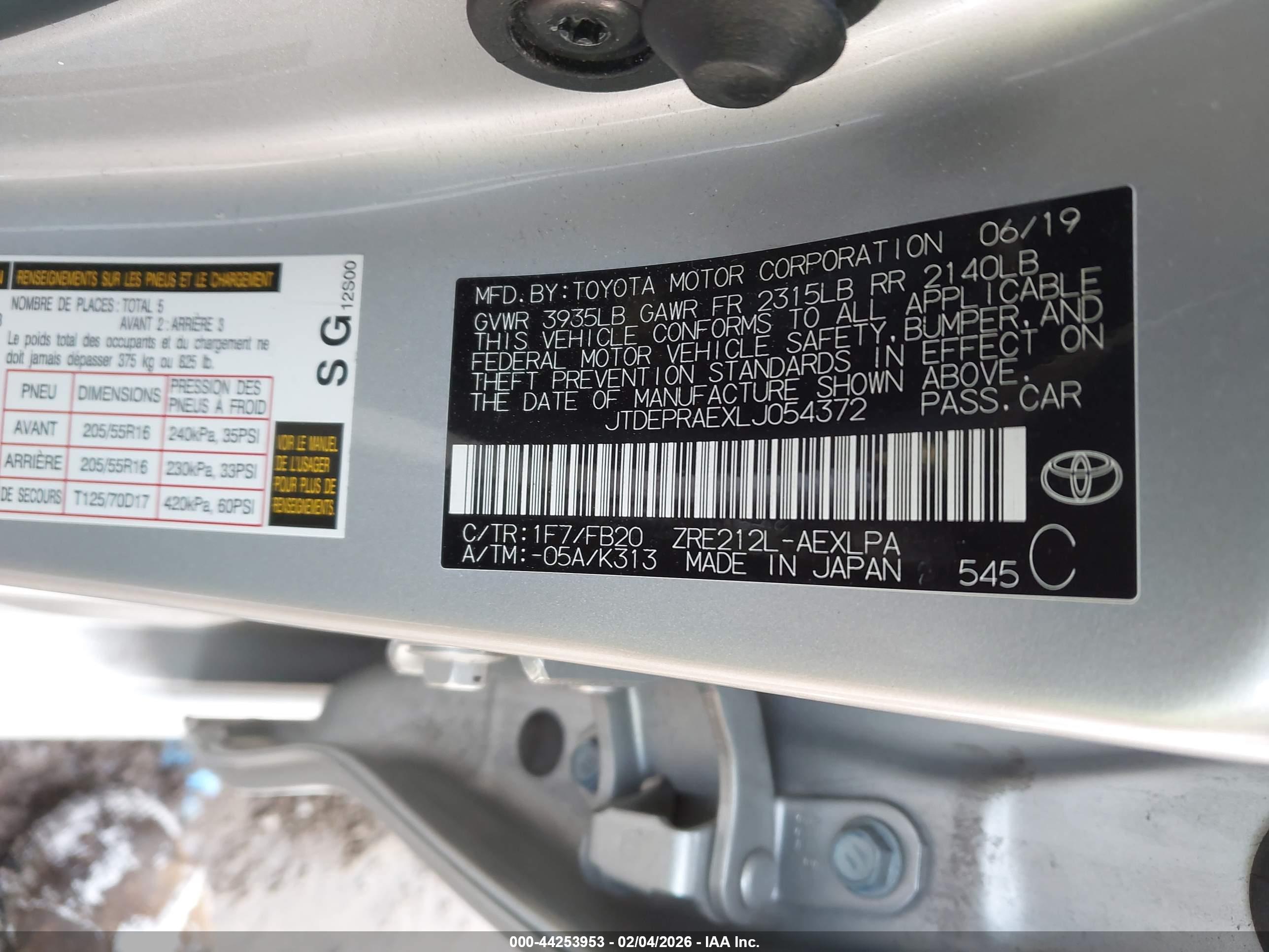 TOYOTA COROLLA image 9