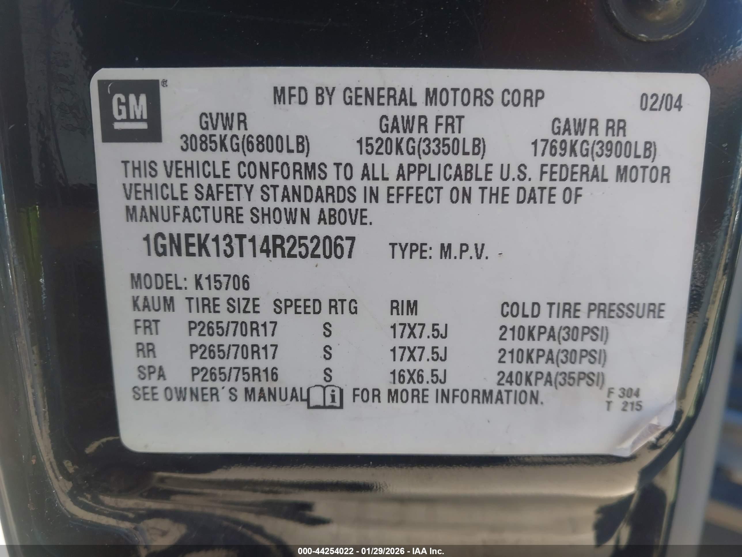CHEVROLET TAHOE image 9