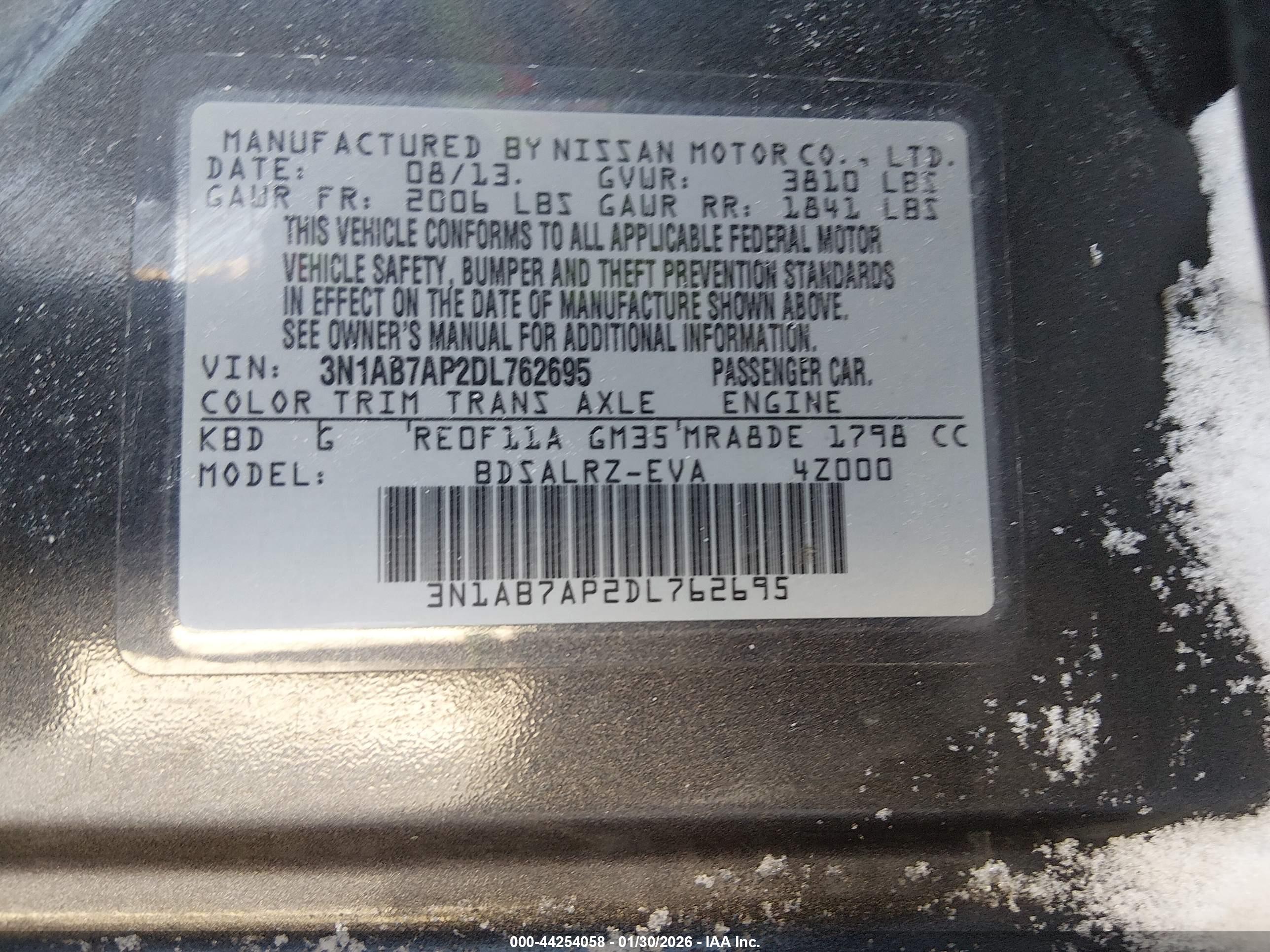 NISSAN SENTRA image 9