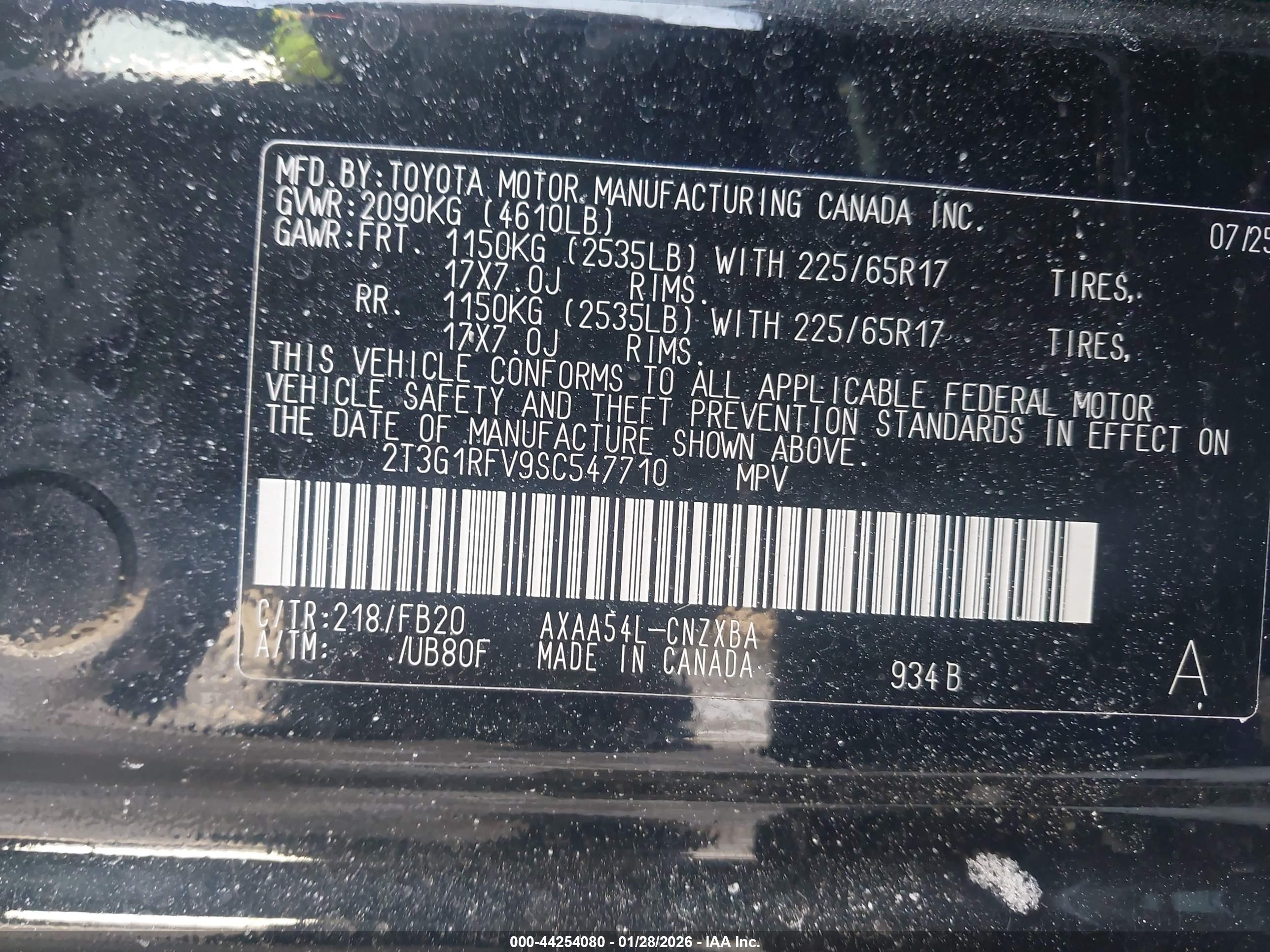 TOYOTA RAV4 image 9