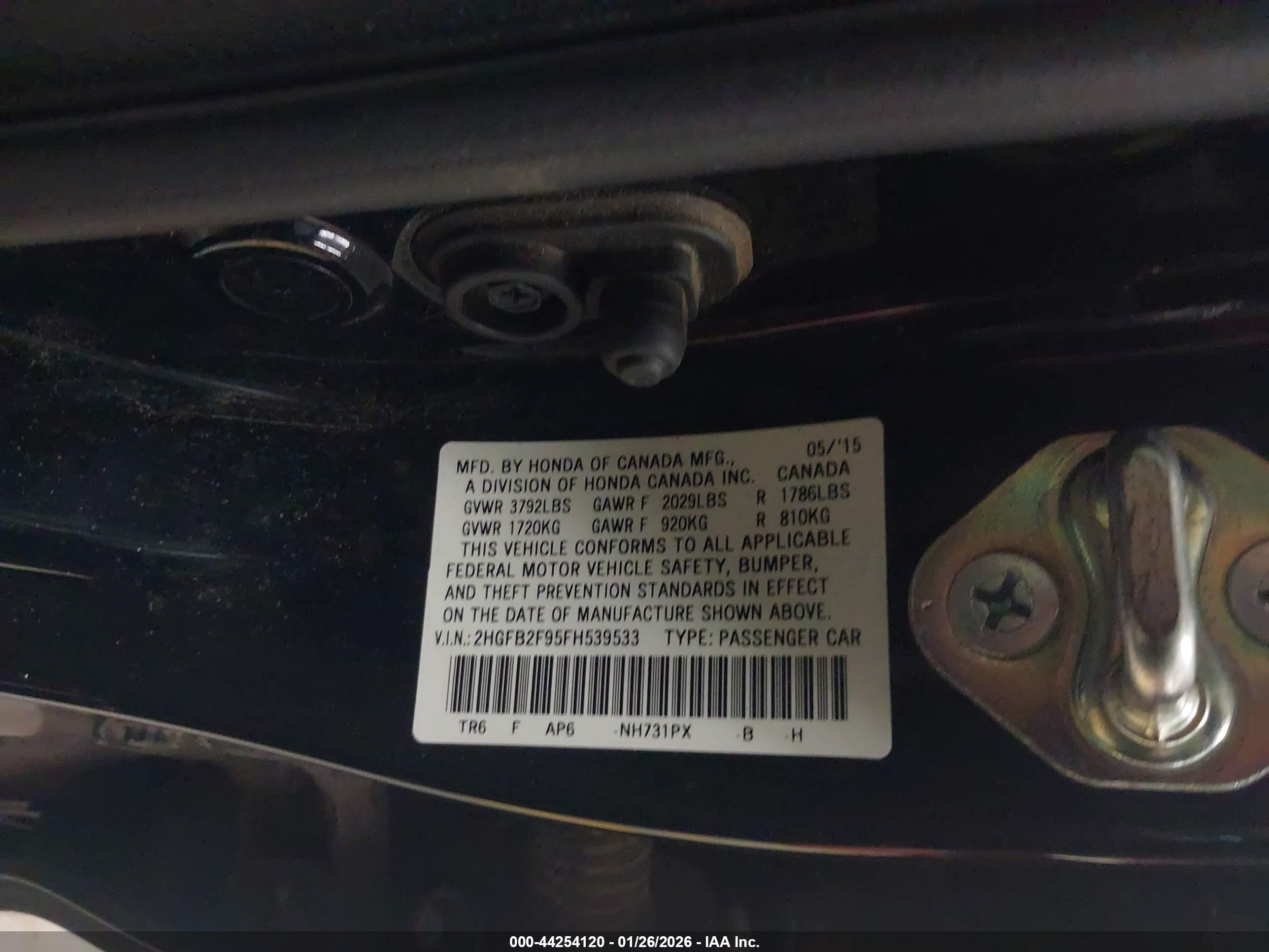 HONDA CIVIC image 9