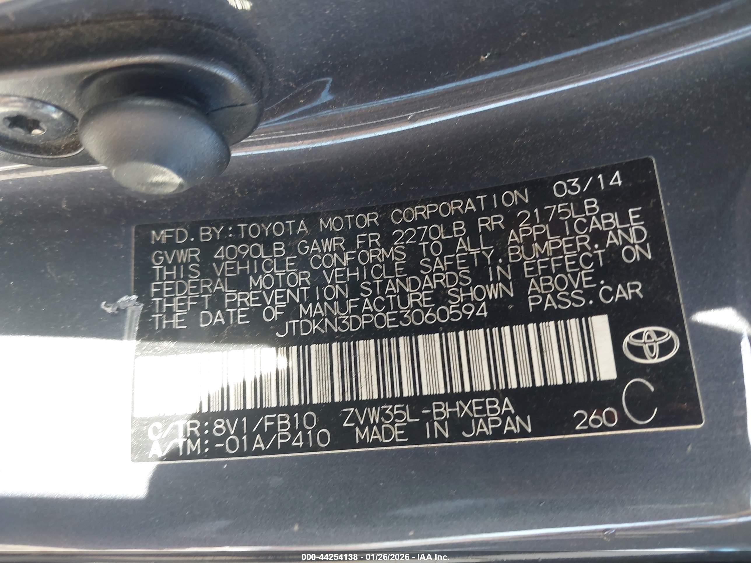 TOYOTA PRIUS image 9