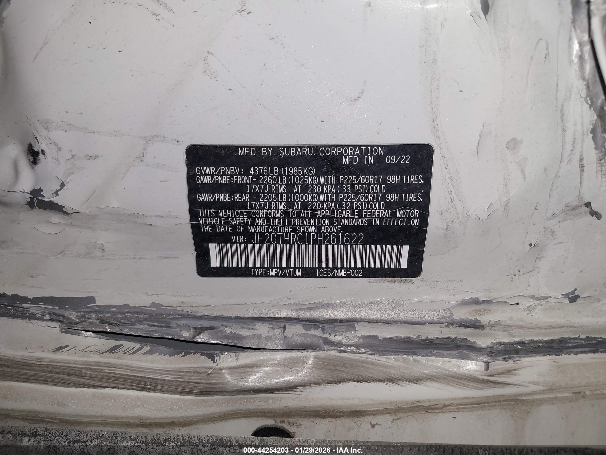 SUBARU CROSSTREK image 9
