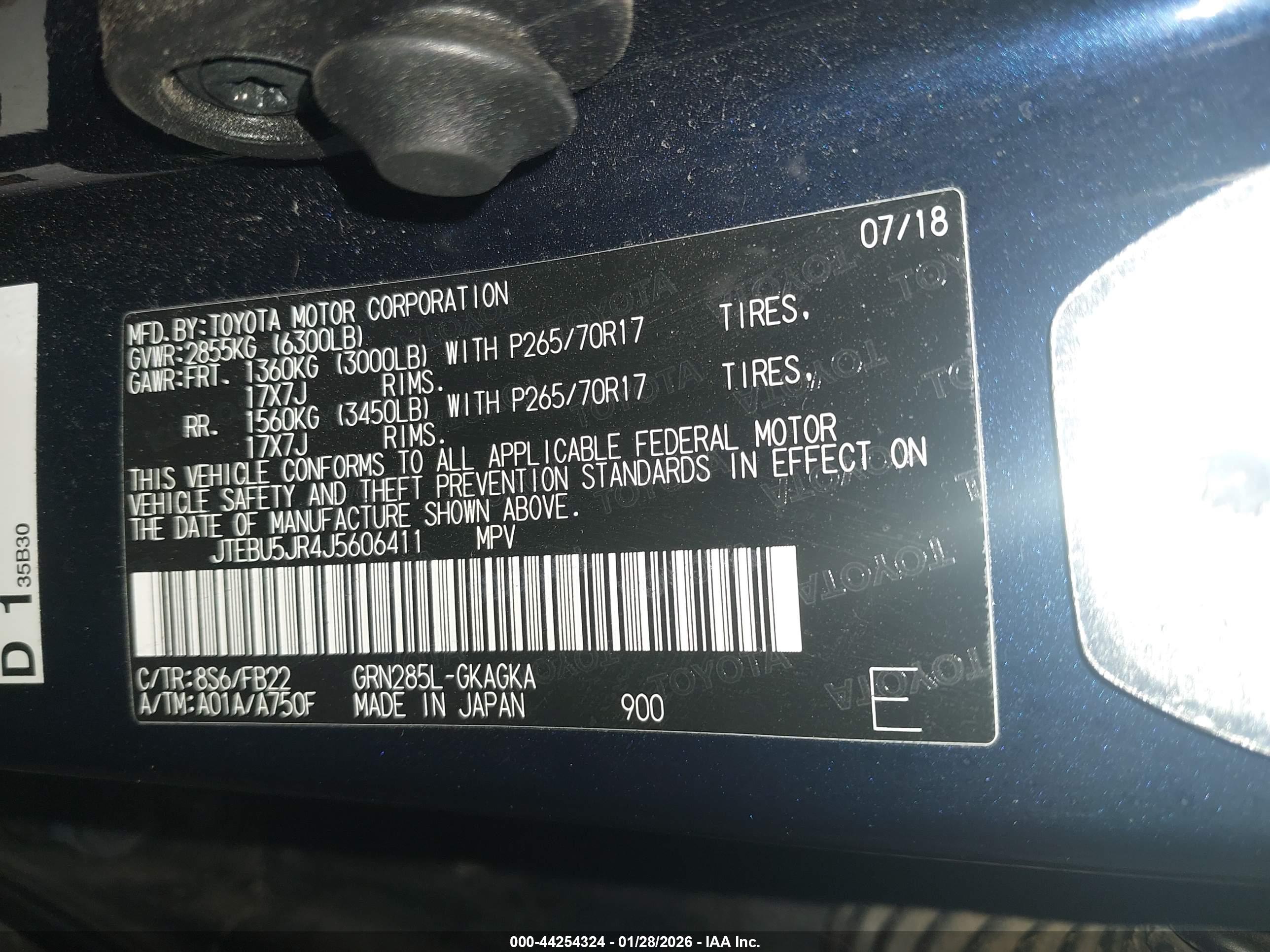 TOYOTA 4RUNNER image 9