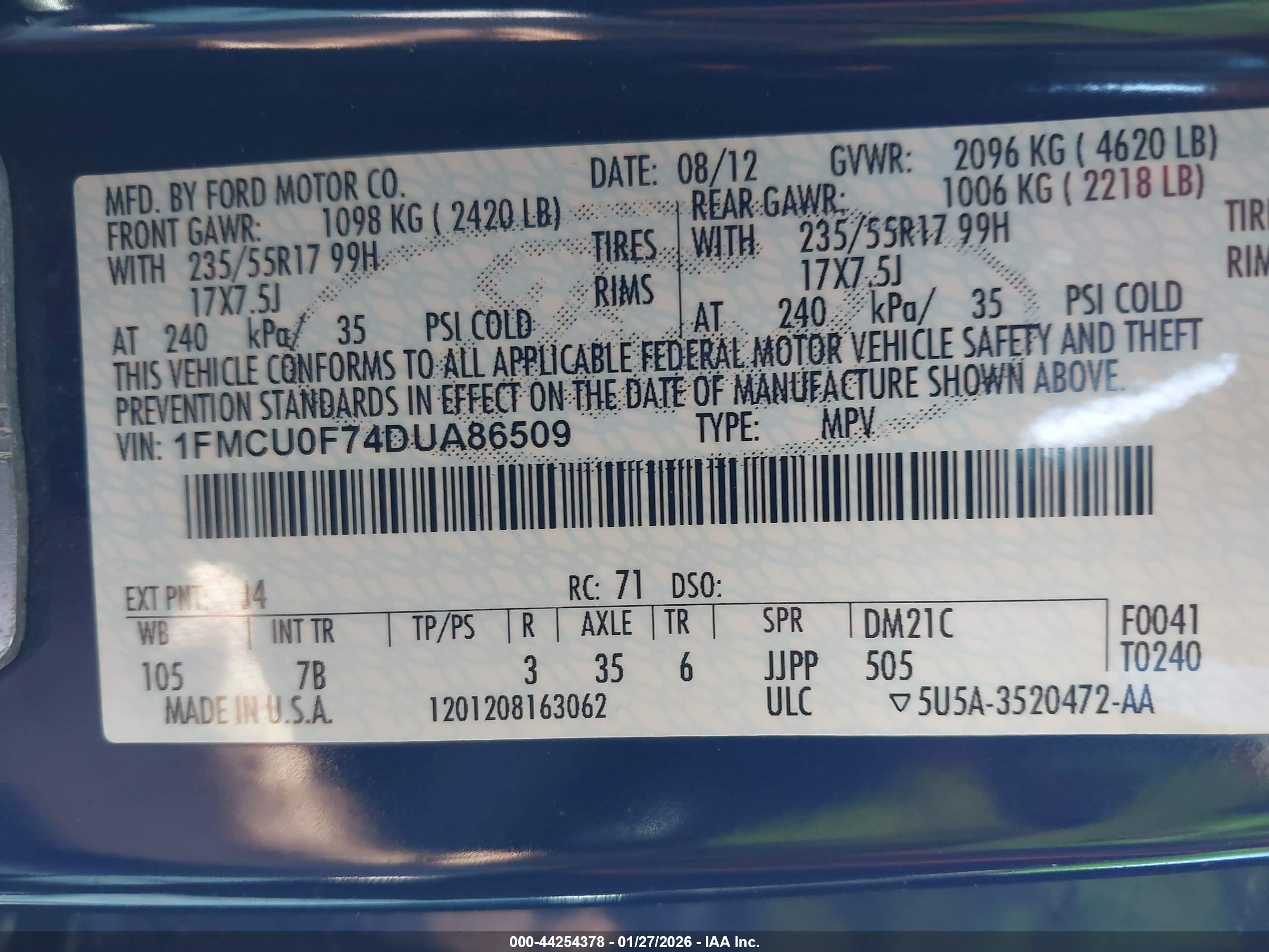 FORD ESCAPE image 9