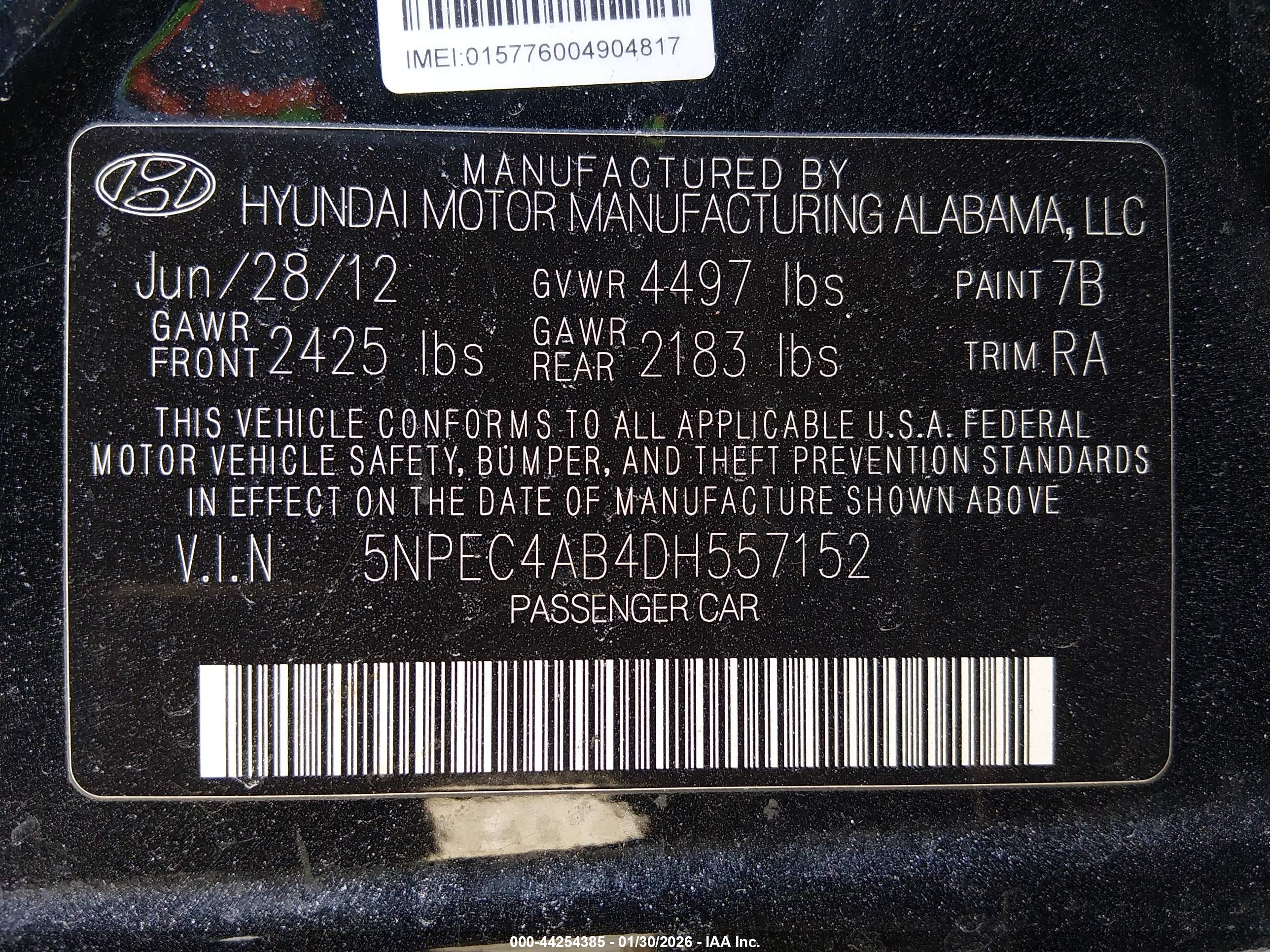 HYUNDAI SONATA image 9