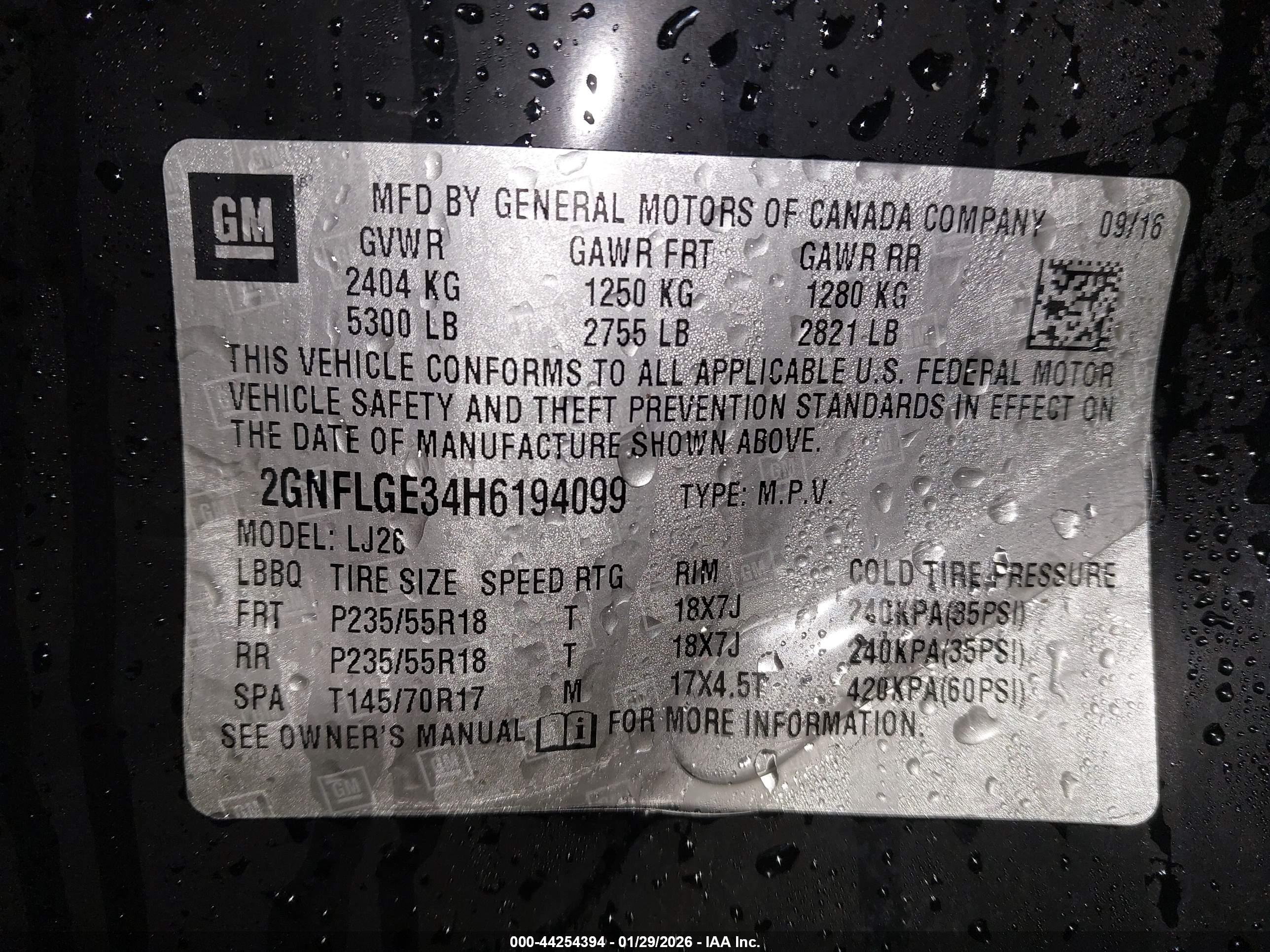 CHEVROLET EQUINOX image 9