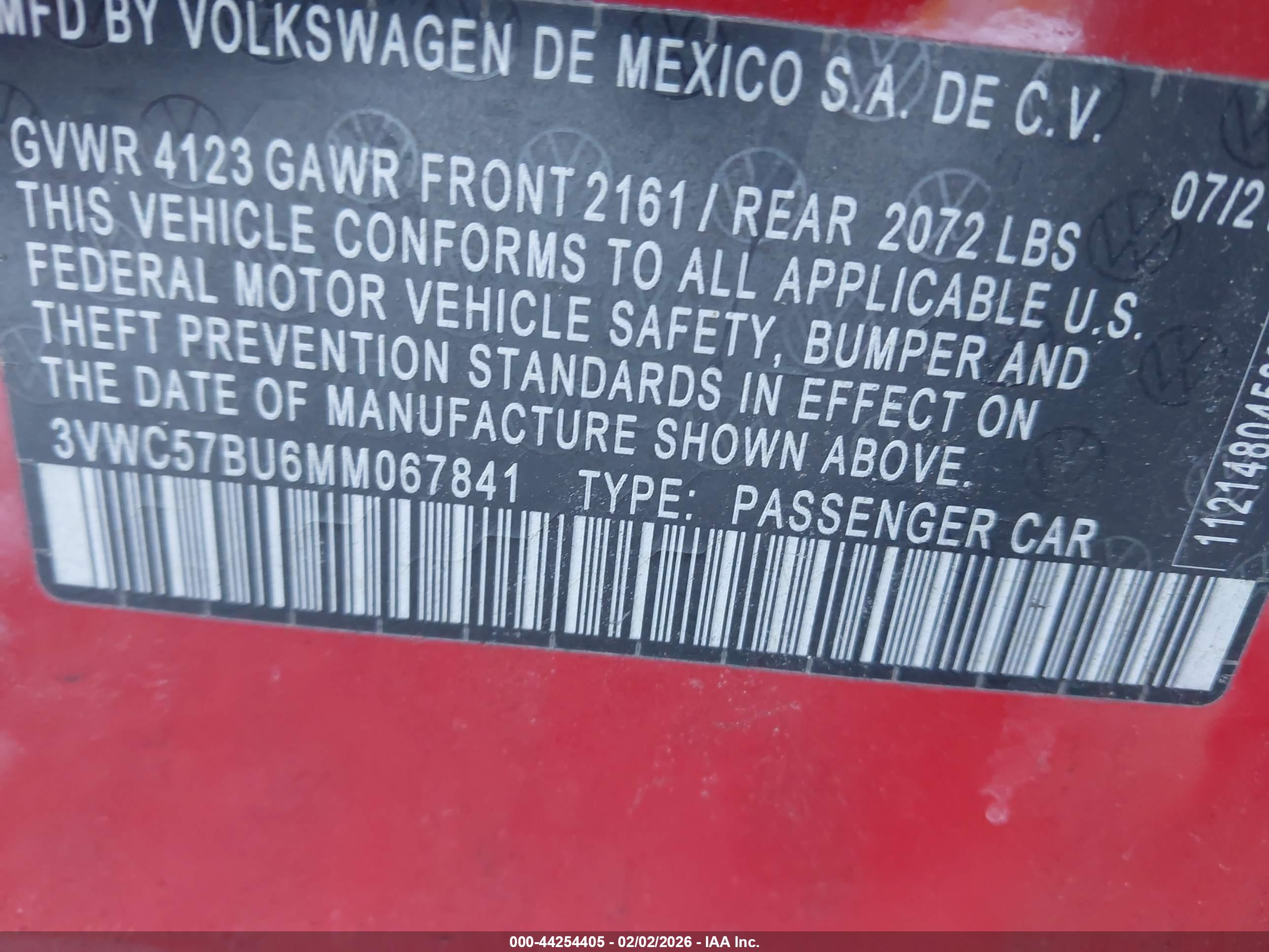 VOLKSWAGEN JETTA image 9