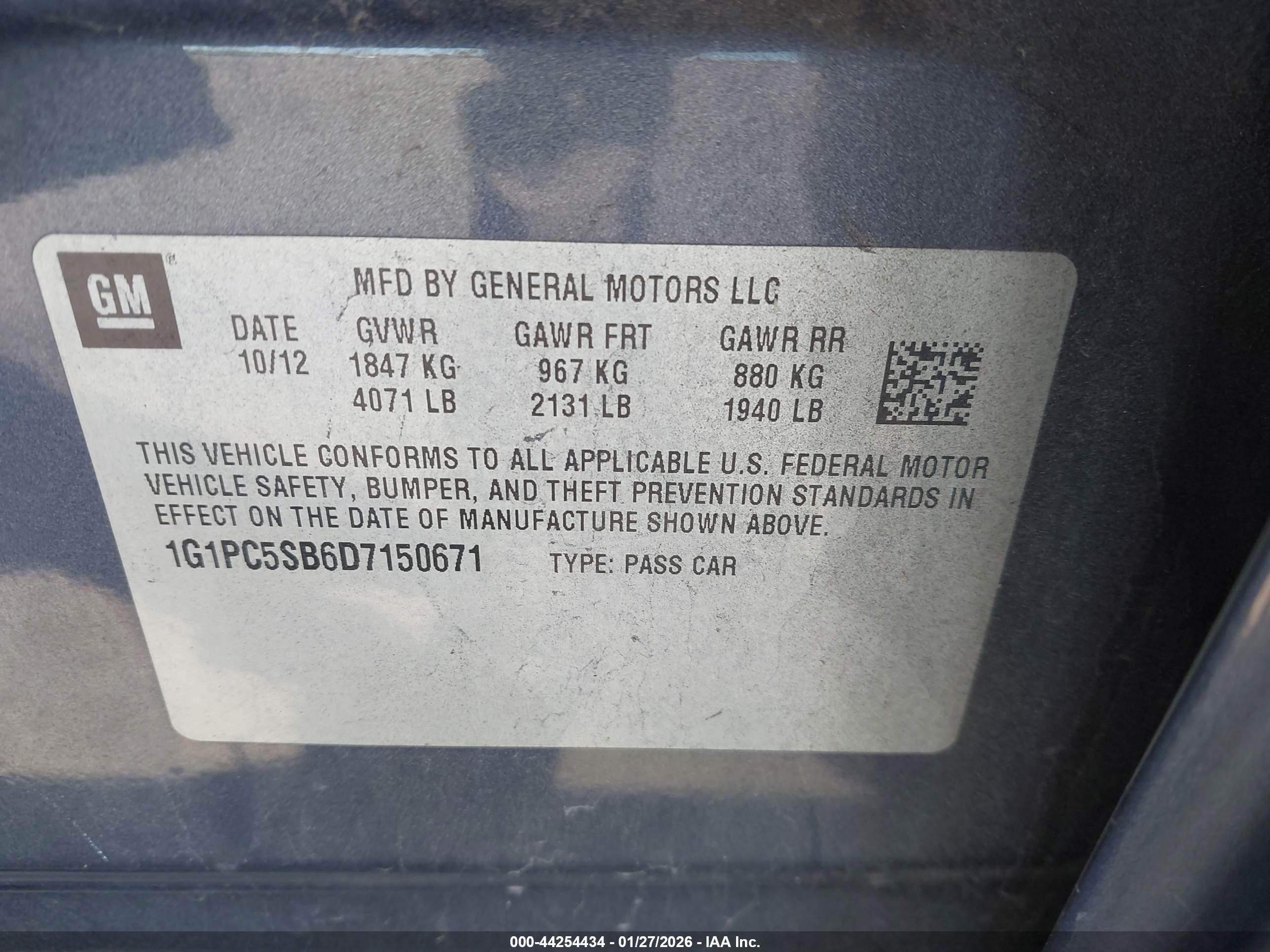 CHEVROLET CRUZE image 9