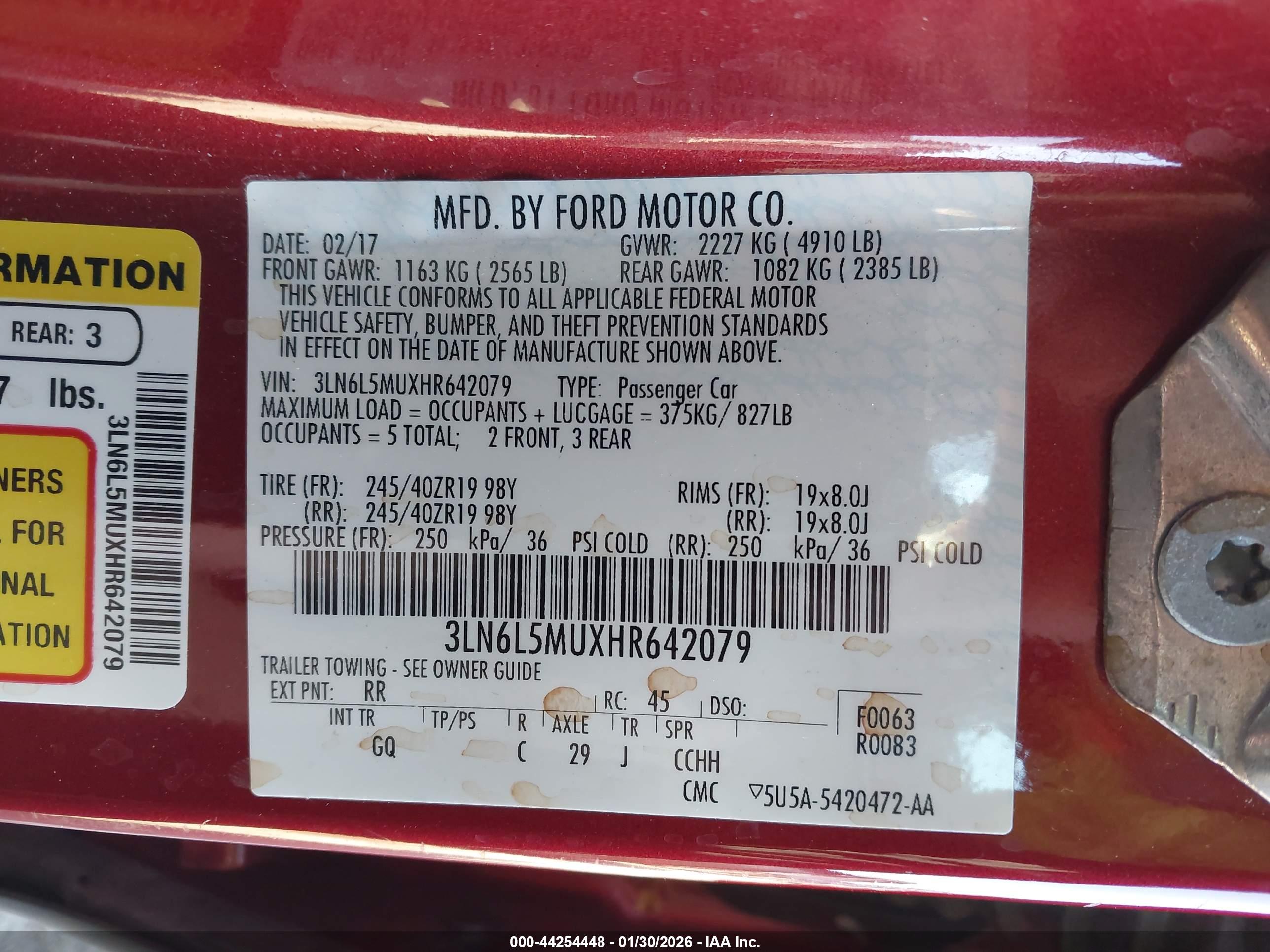 LINCOLN MKZ image 9