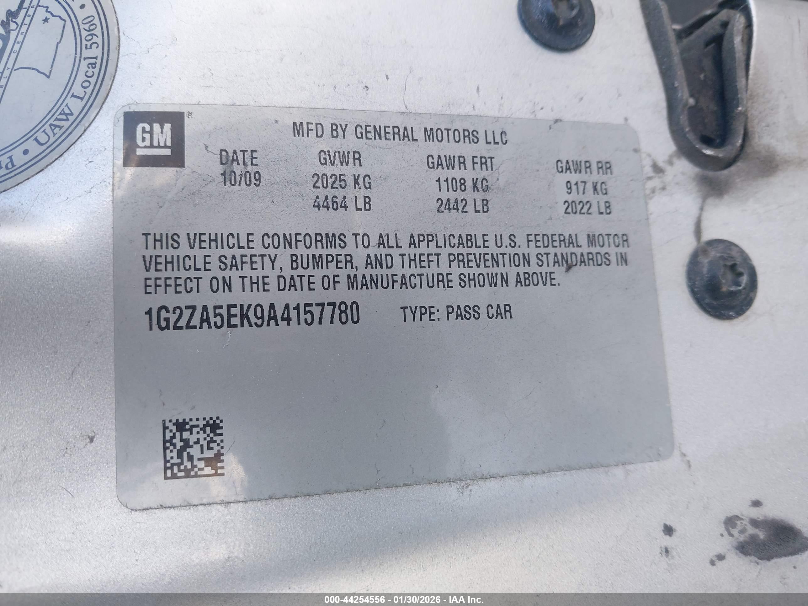 PONTIAC G6 image 9