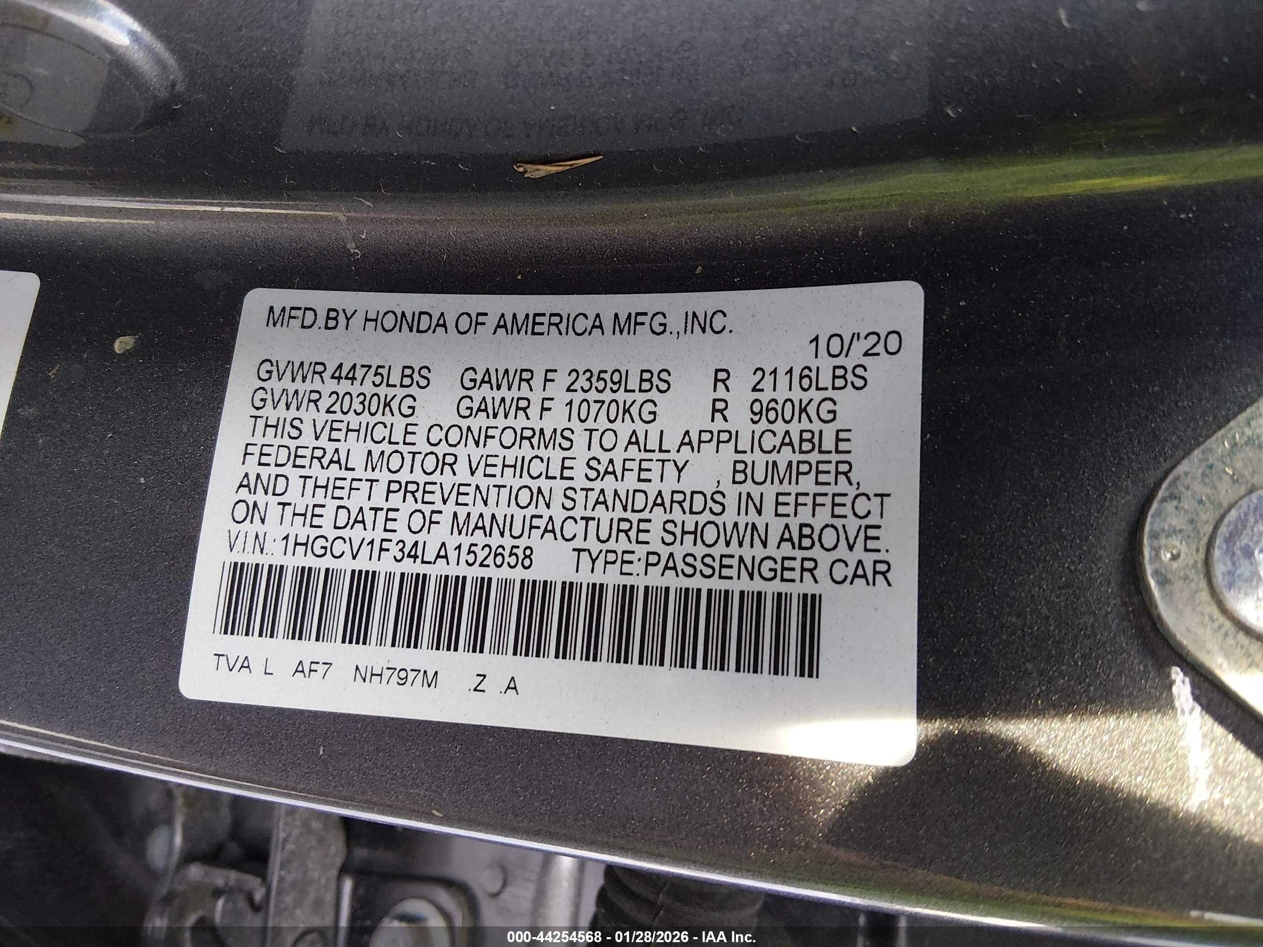 HONDA ACCORD image 9