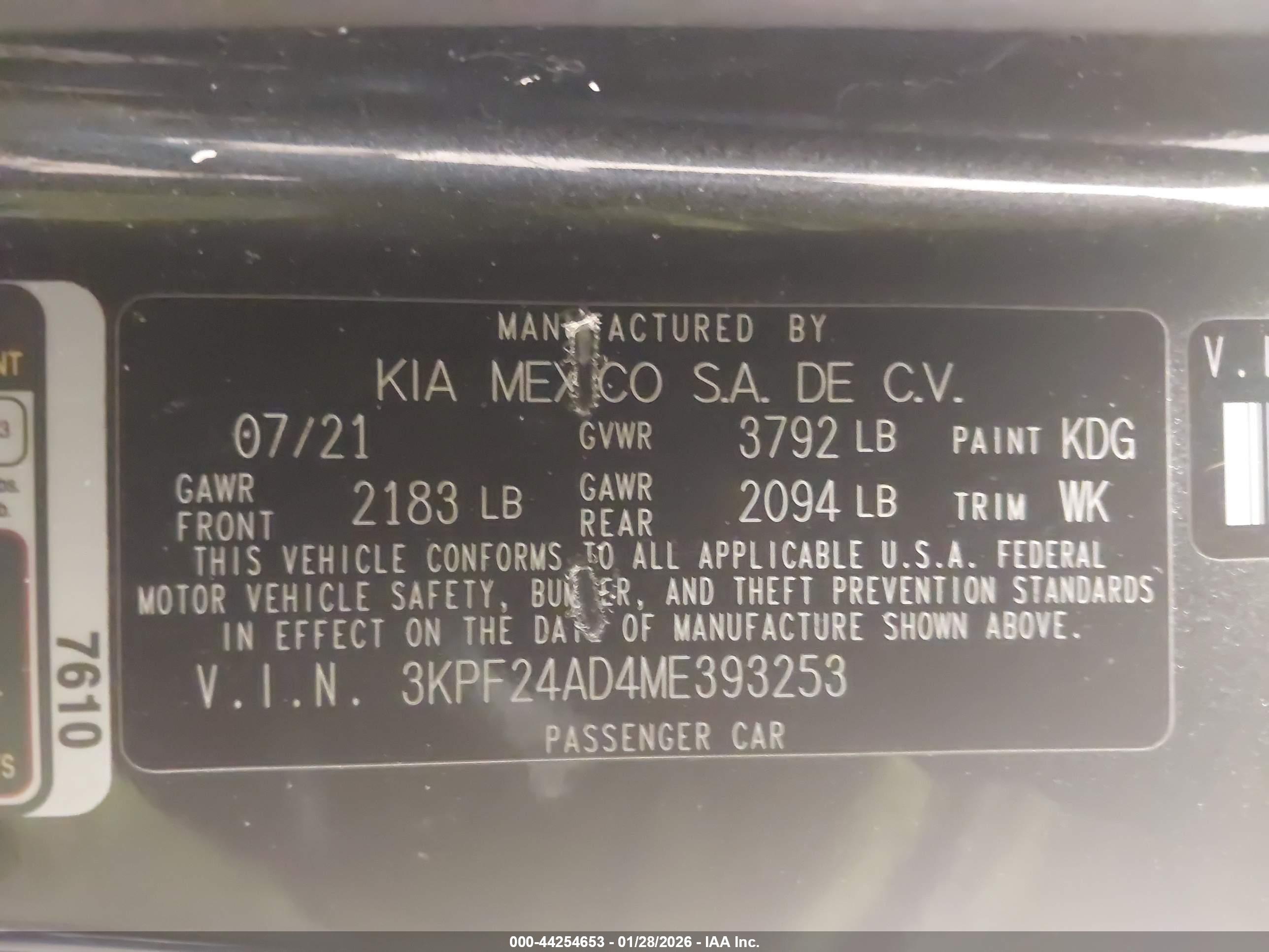 KIA FORTE image 9
