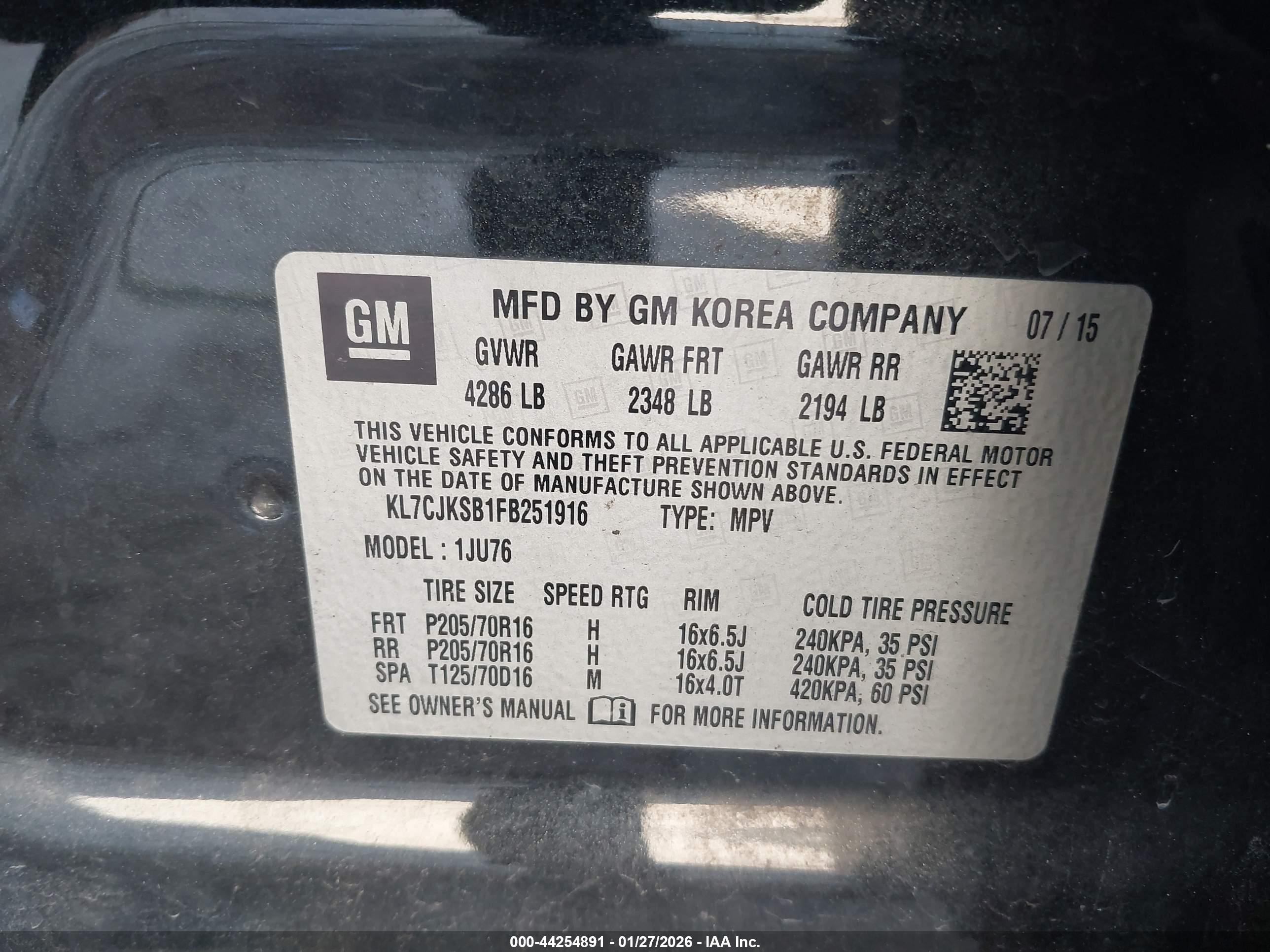CHEVROLET TRAX image 9