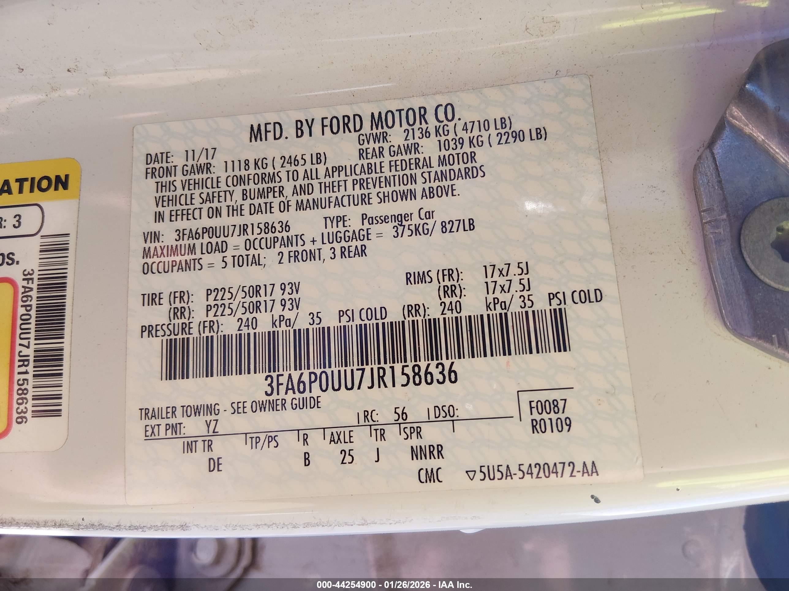 FORD FUSION image 9