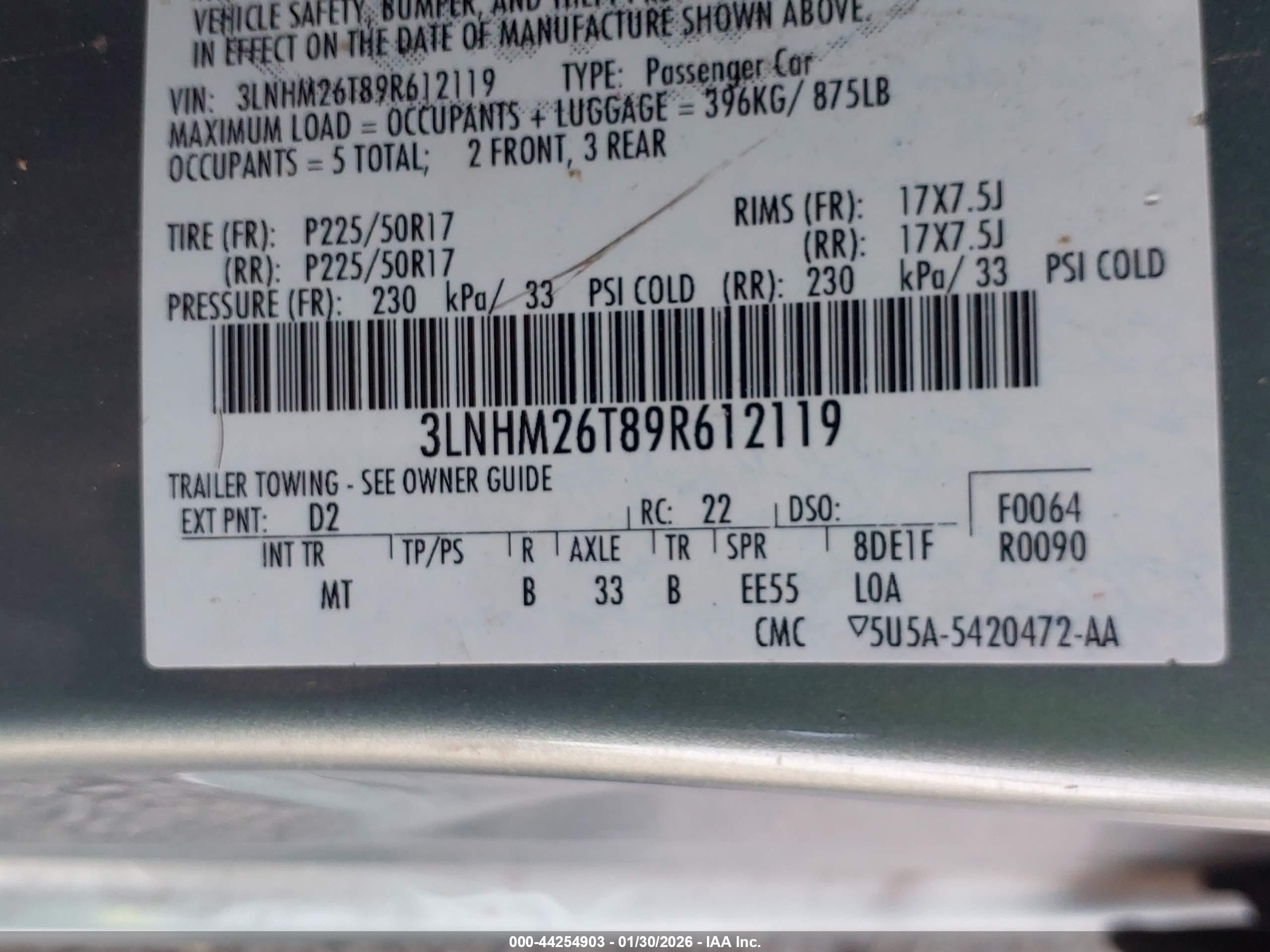 LINCOLN MKZ image 9