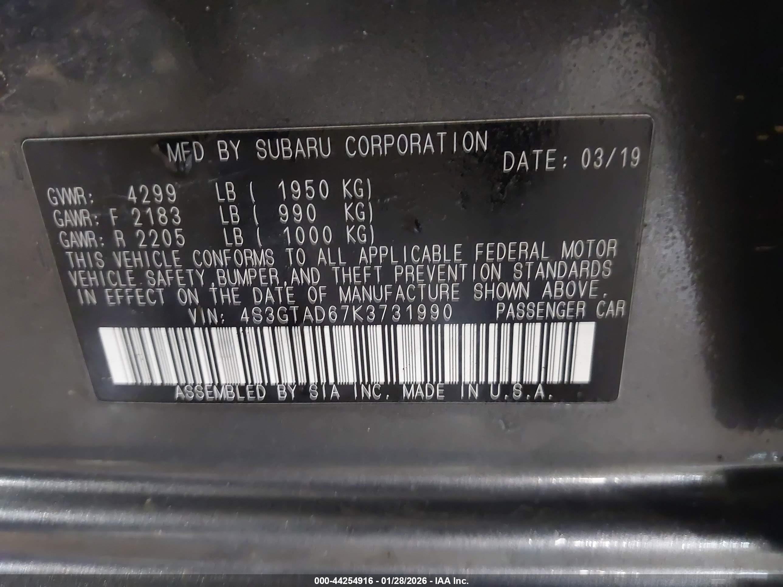 SUBARU IMPREZA image 9