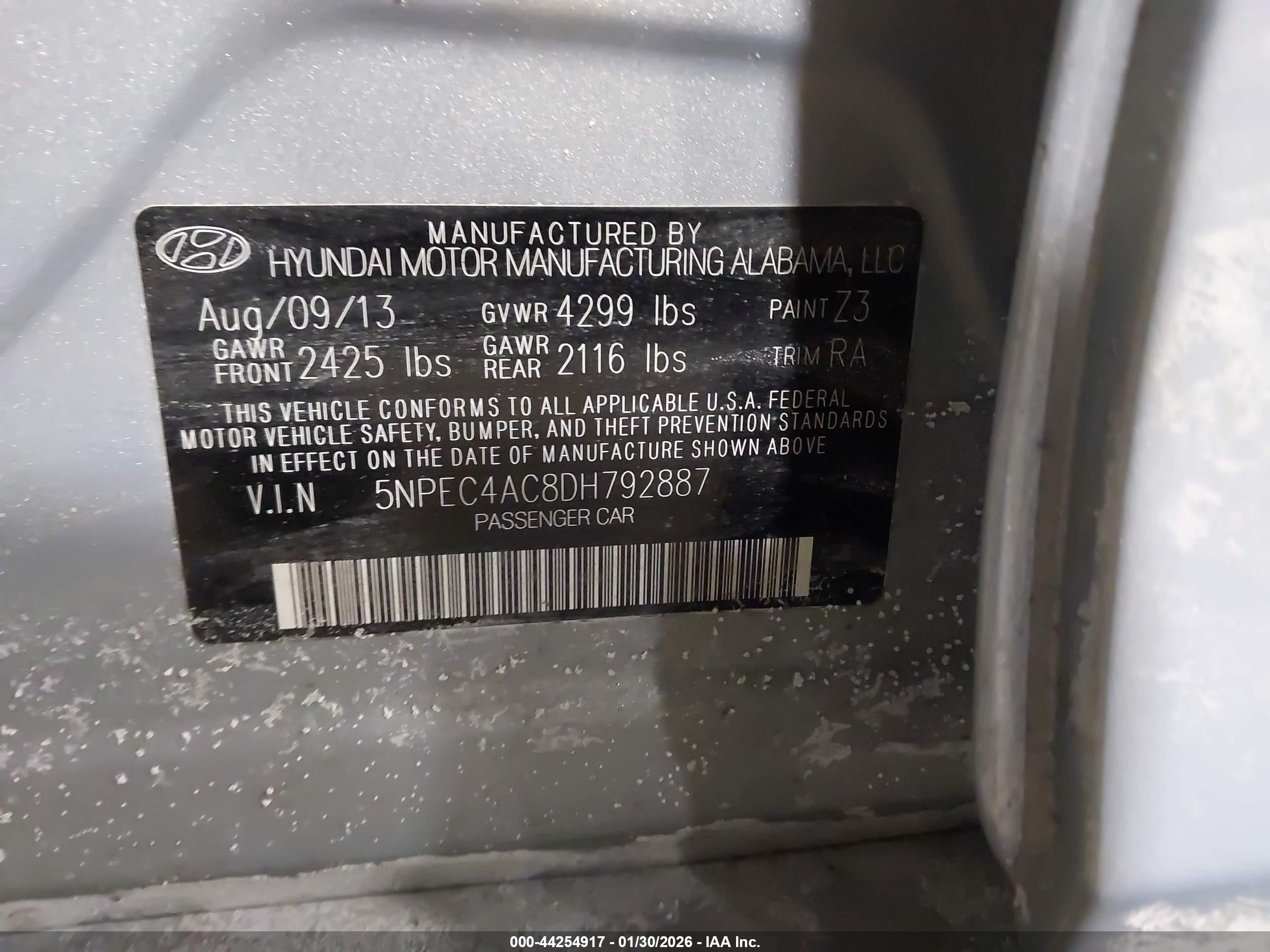 HYUNDAI SONATA image 9