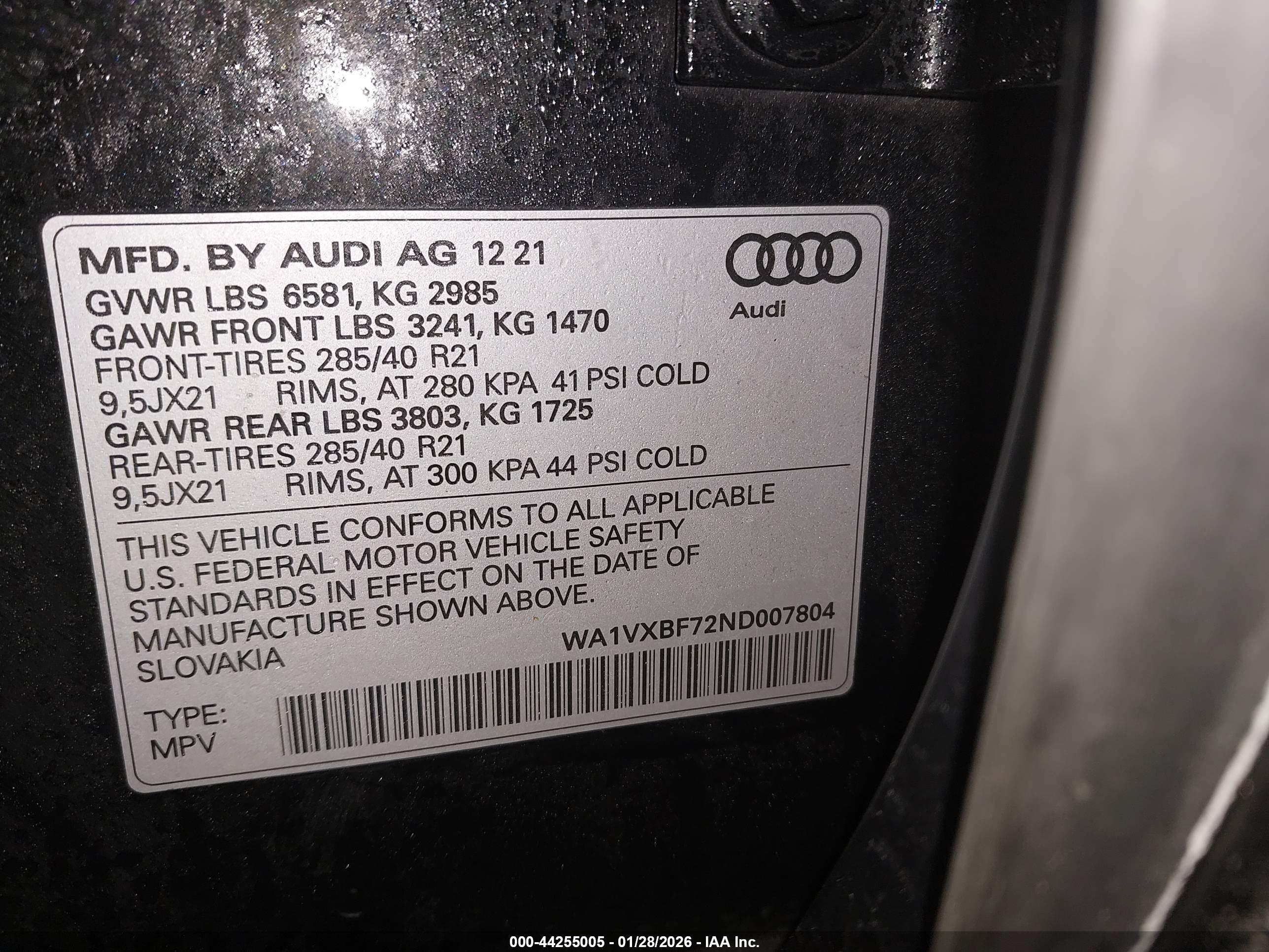 AUDI Q7 image 9