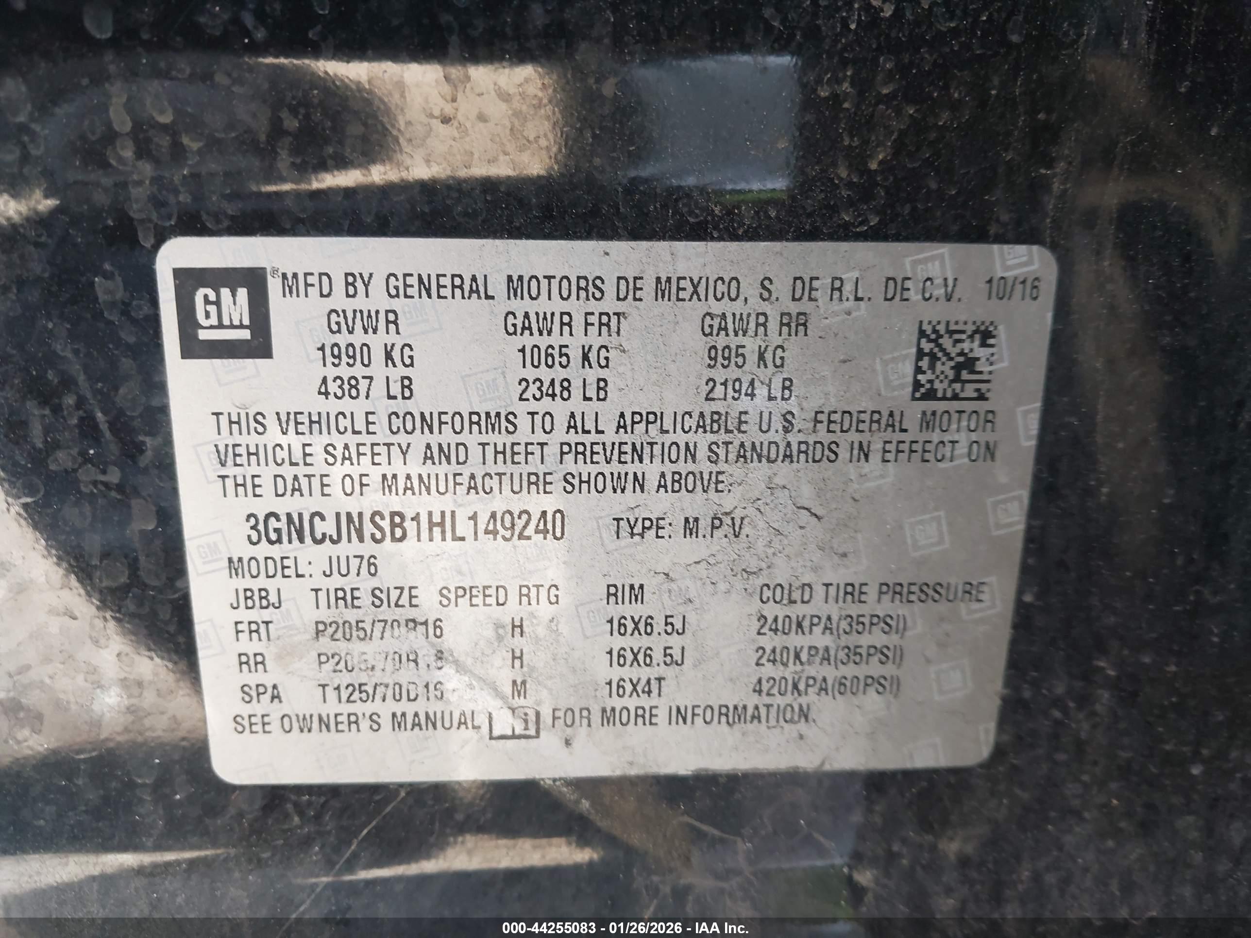CHEVROLET TRAX image 9