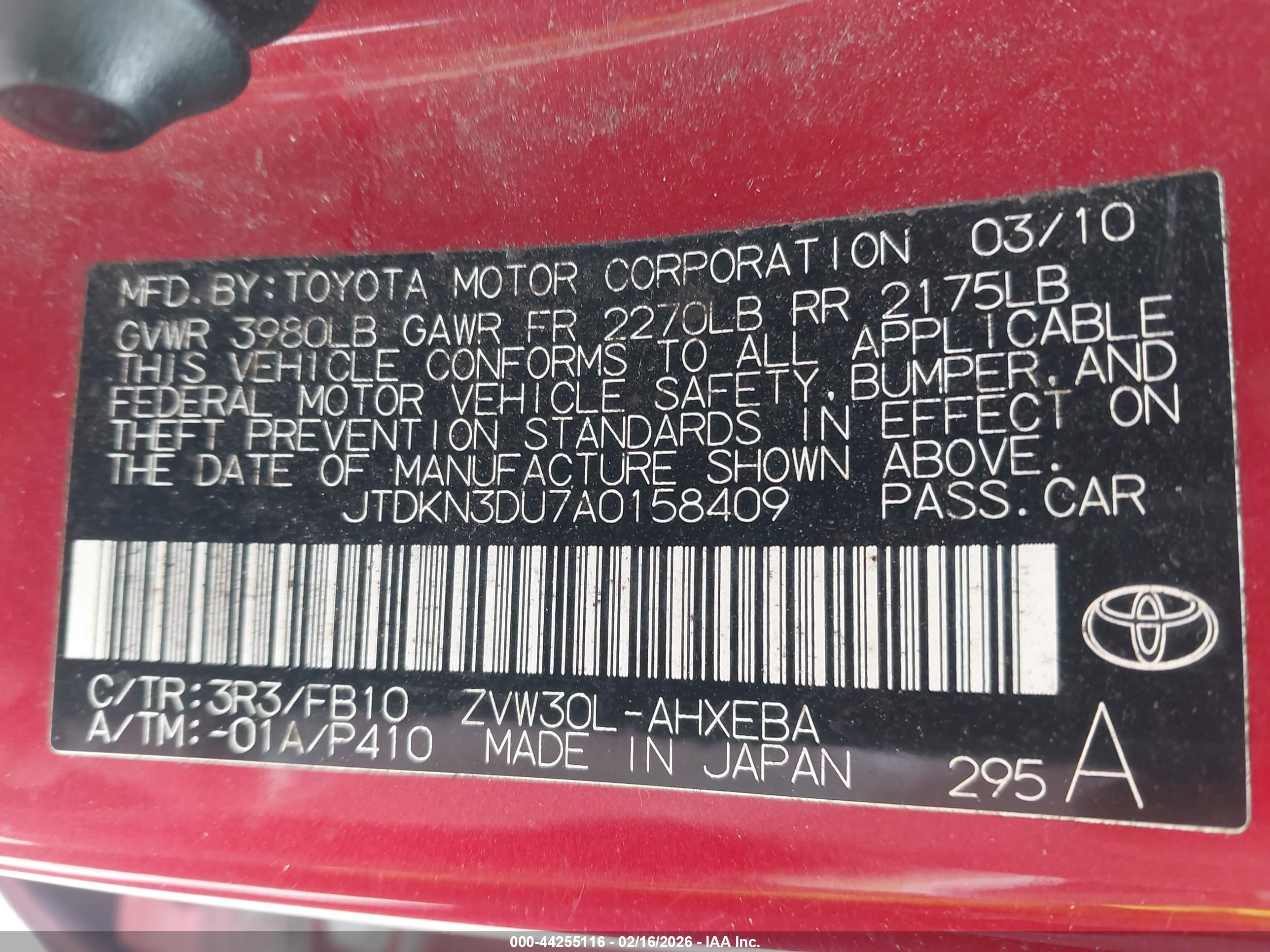 TOYOTA PRIUS image 9