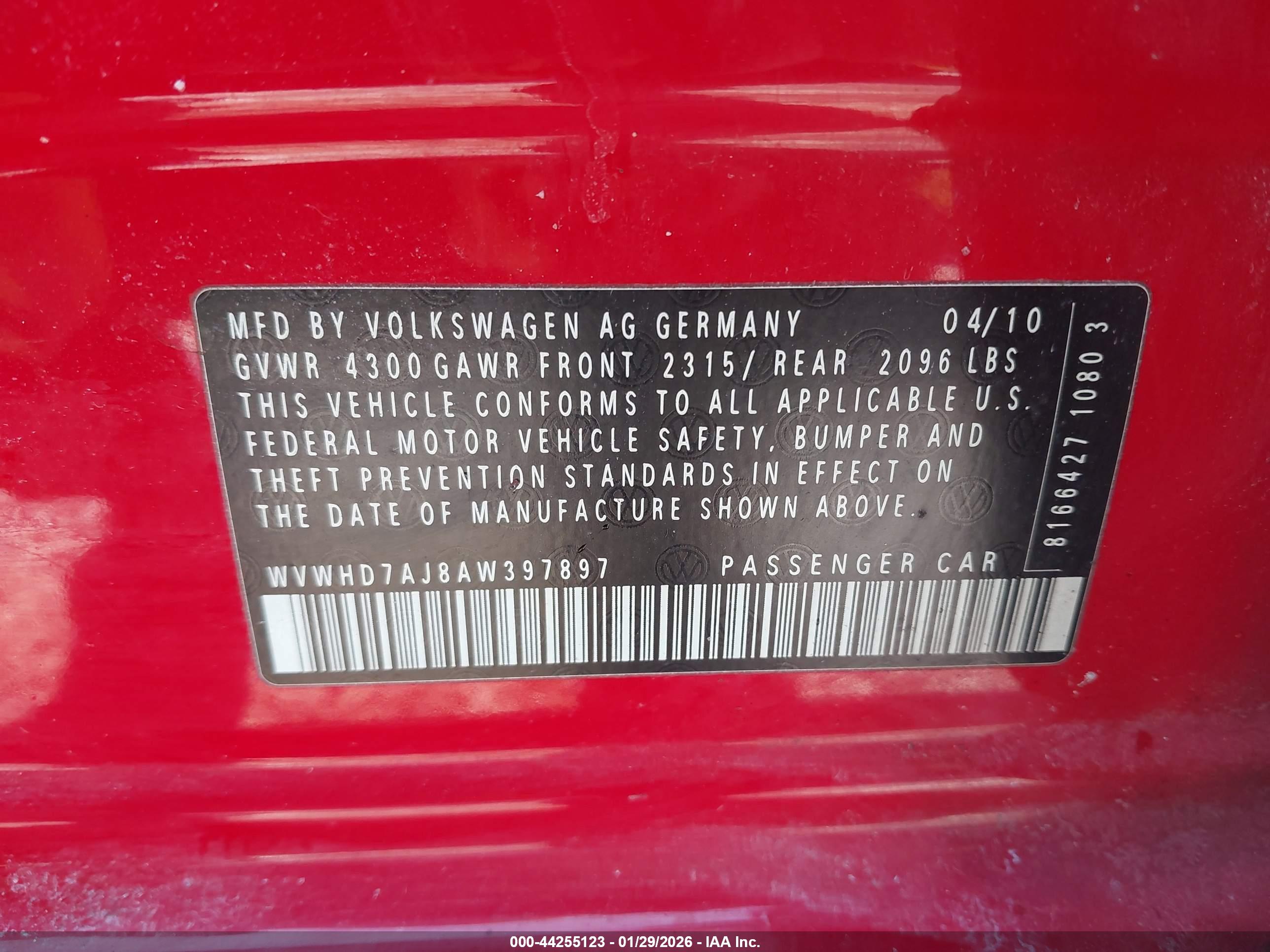 VOLKSWAGEN GTI image 9