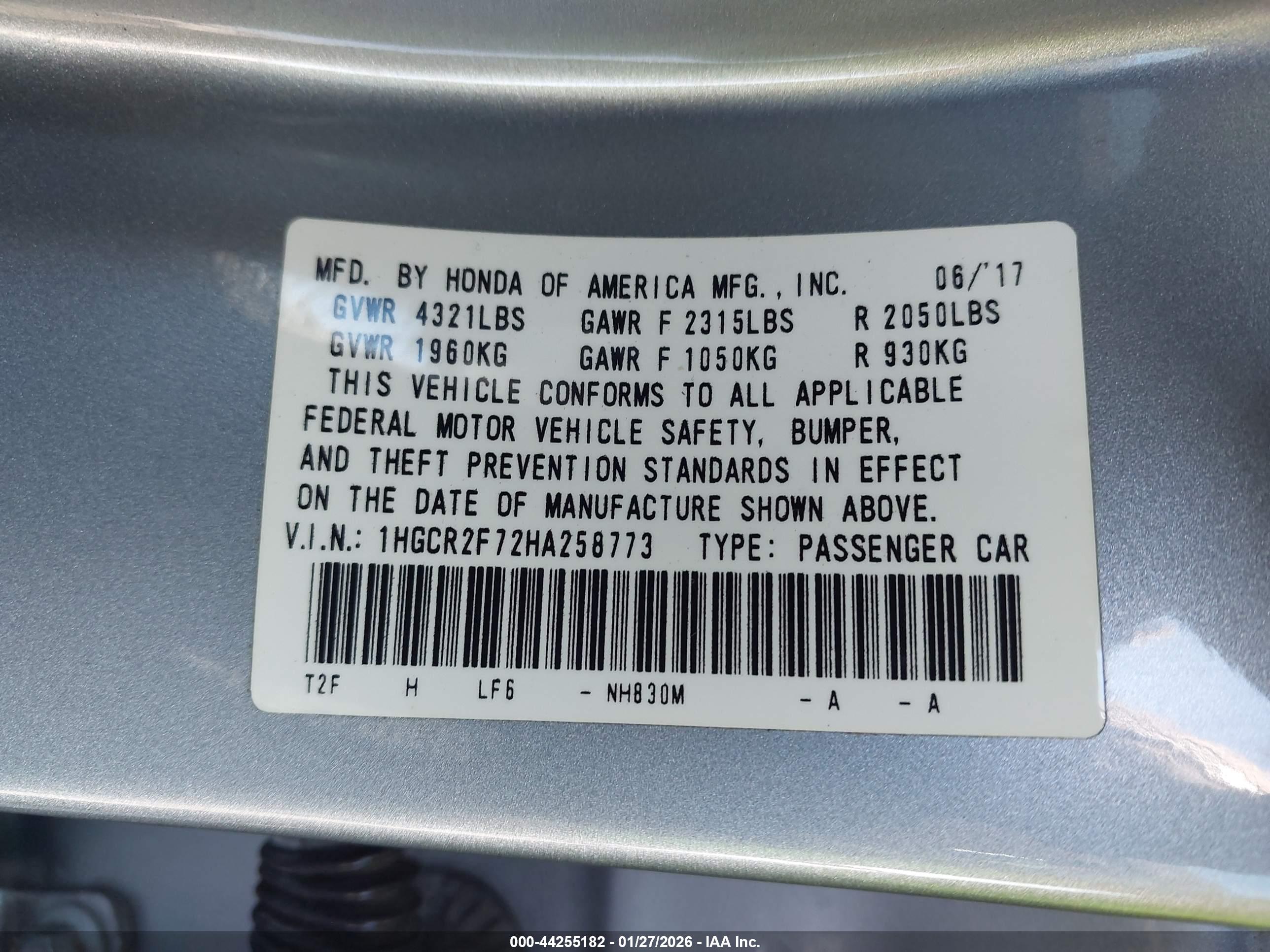 HONDA ACCORD image 9