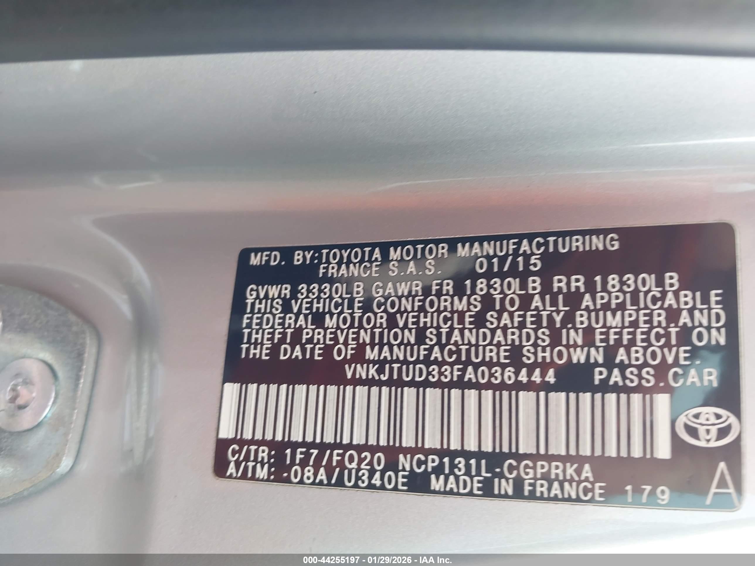 TOYOTA YARIS image 9