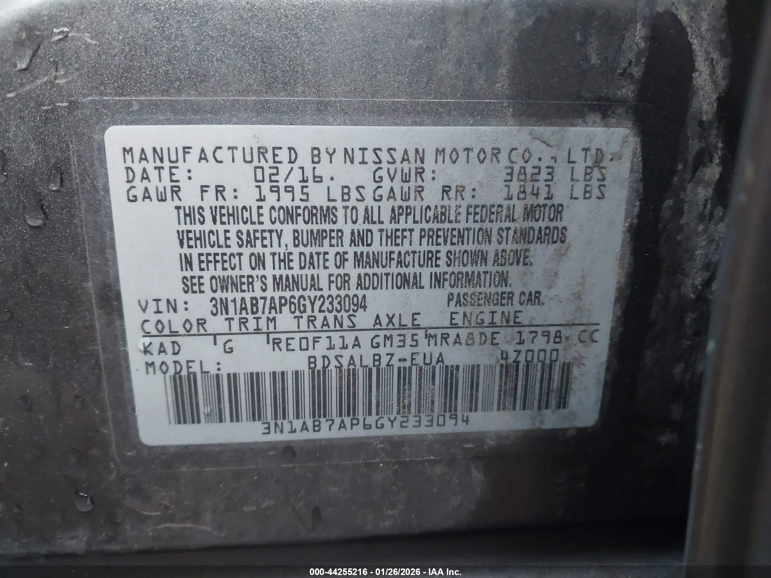 NISSAN SENTRA image 9