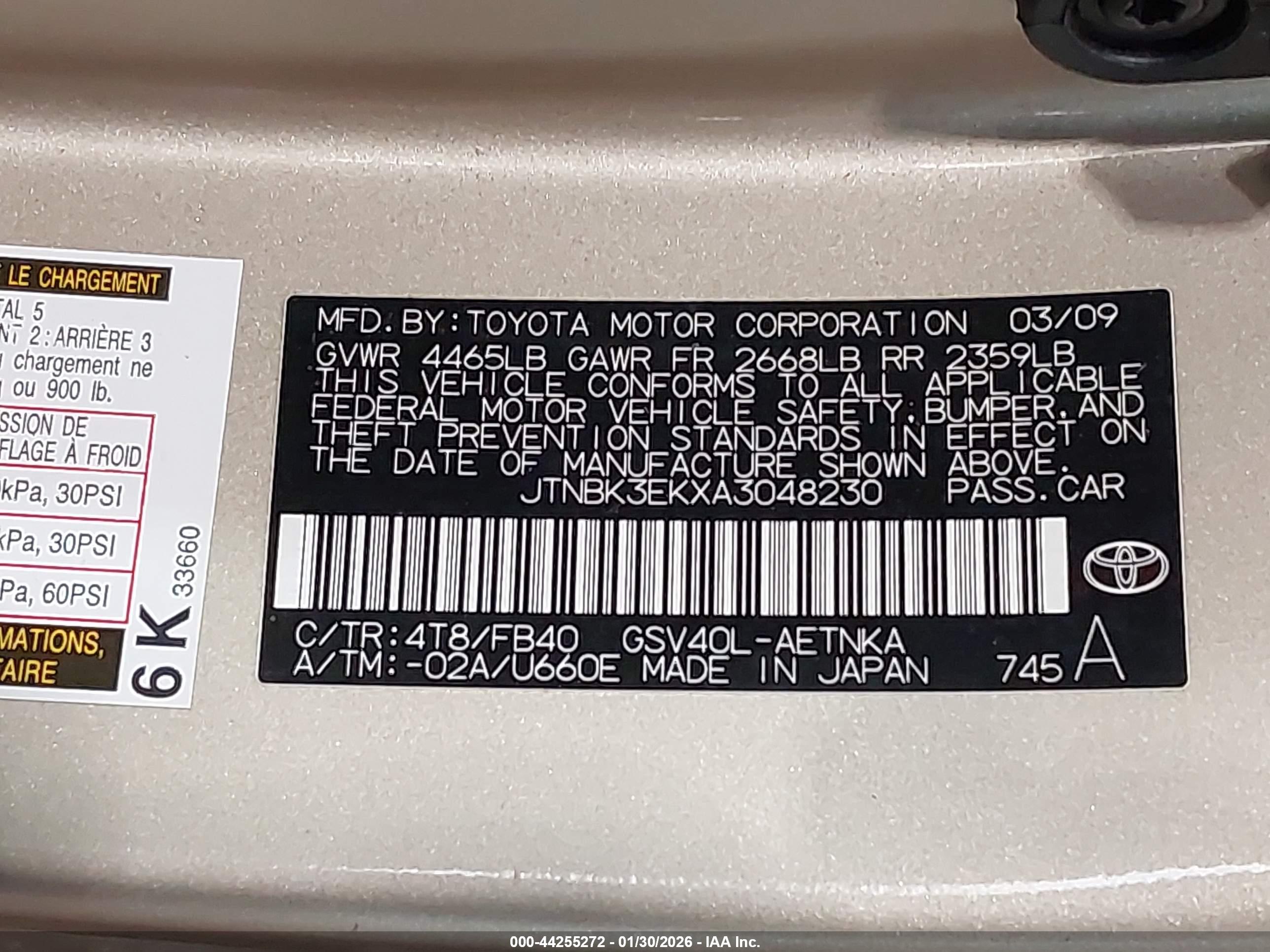 TOYOTA CAMRY image 9