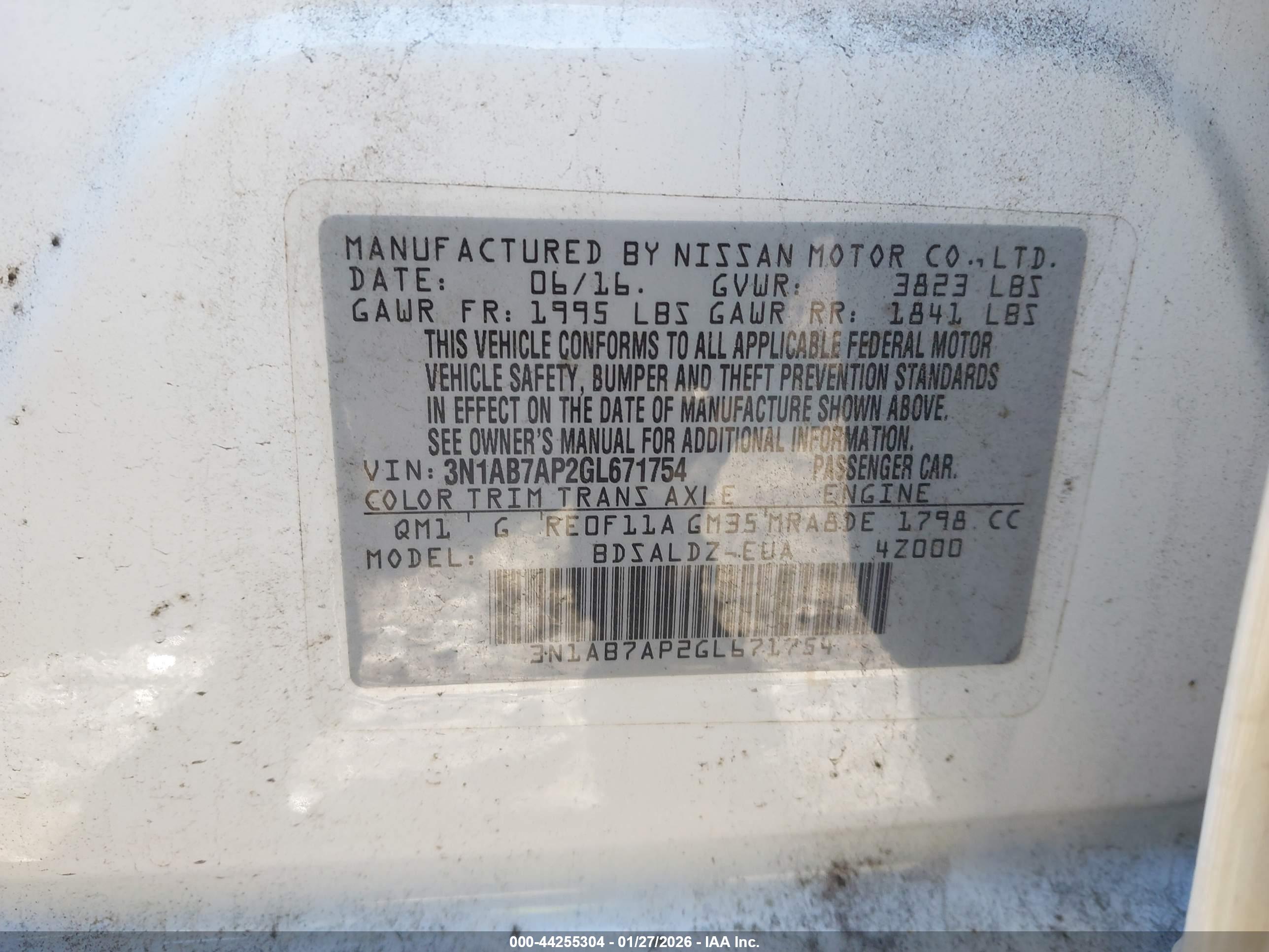 NISSAN SENTRA image 9